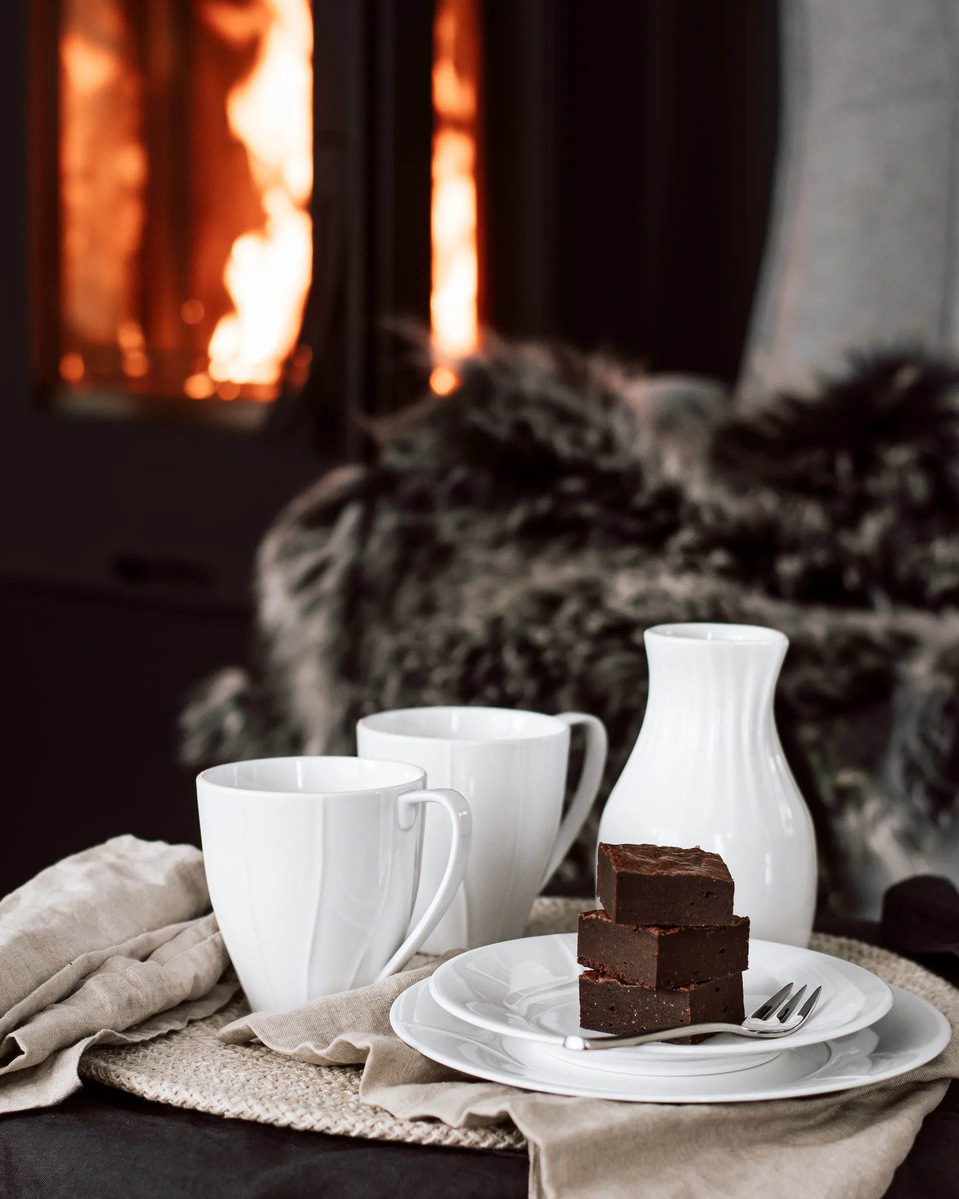 플리블랑 접시 21 cm, white Rörstrand | 로스트란드