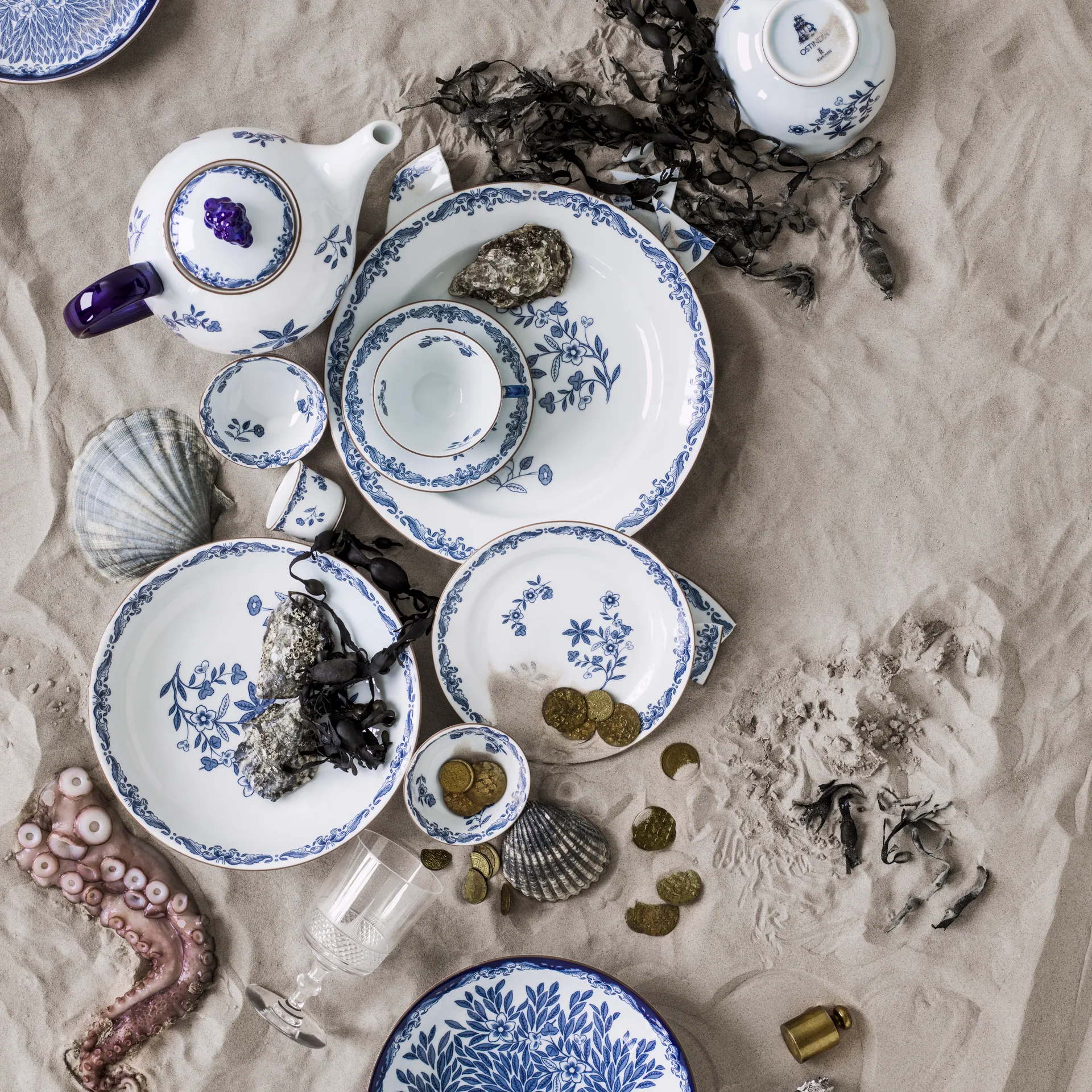 오스틴디아 접시, 21 cm Rörstrand | 로스트란드