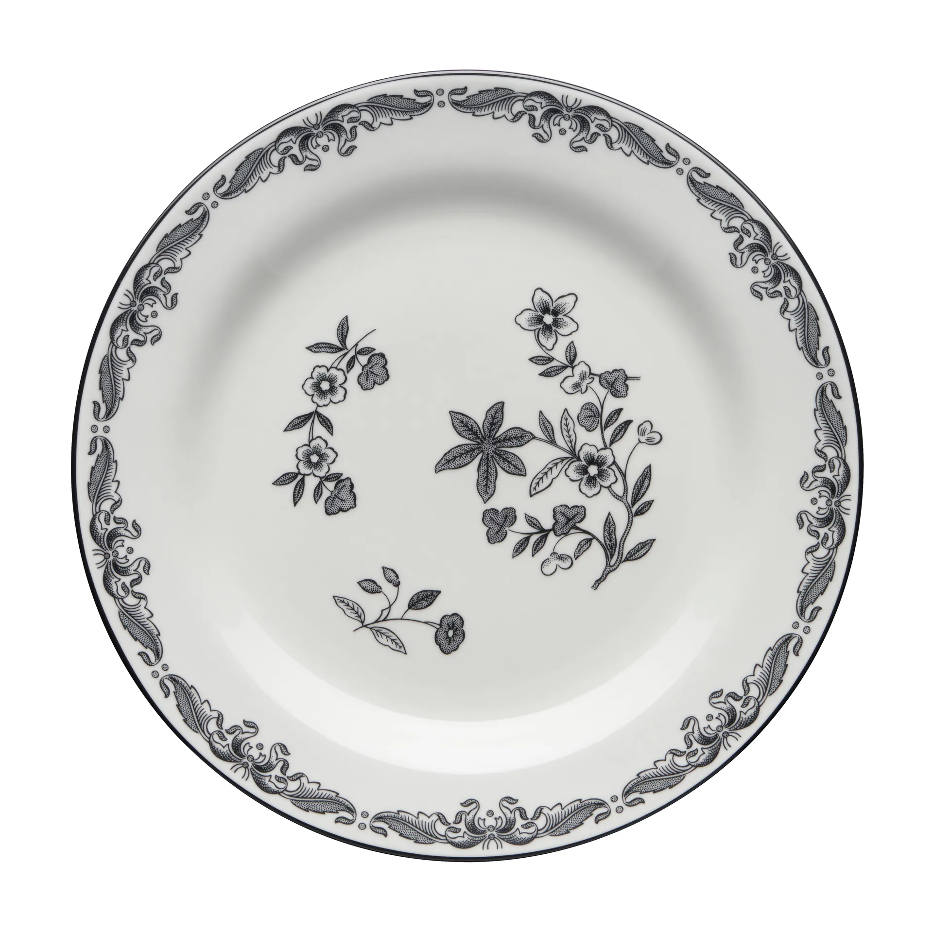 오스틴디아 블랙 접시, Ø 21 cm Rörstrand | 로스트란드