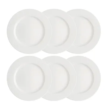 스웨디시 그레이스 접시 27 cm 6팩 snow (white) - Rörstrand