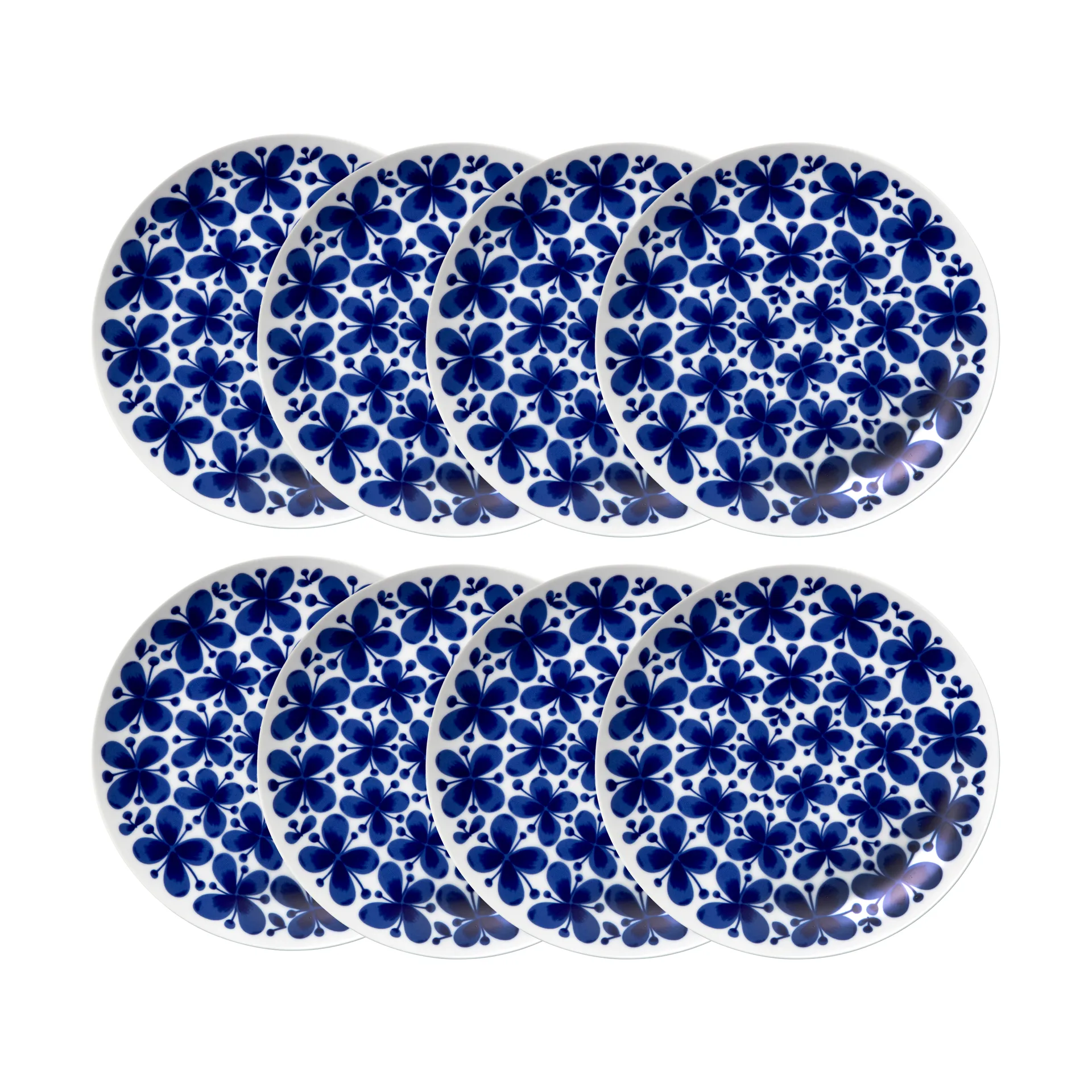 몬아미 플레이트 Ø27 cm 8개 세트 - Blue,  Rörstrand