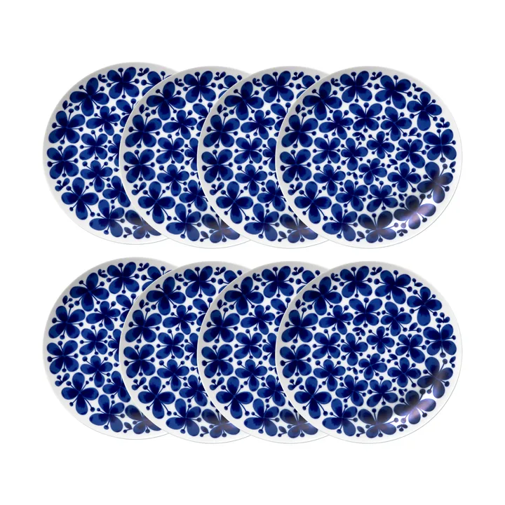 몬아미 플레이트 Ø27 cm 8개 세트 - Blue - Rörstrand