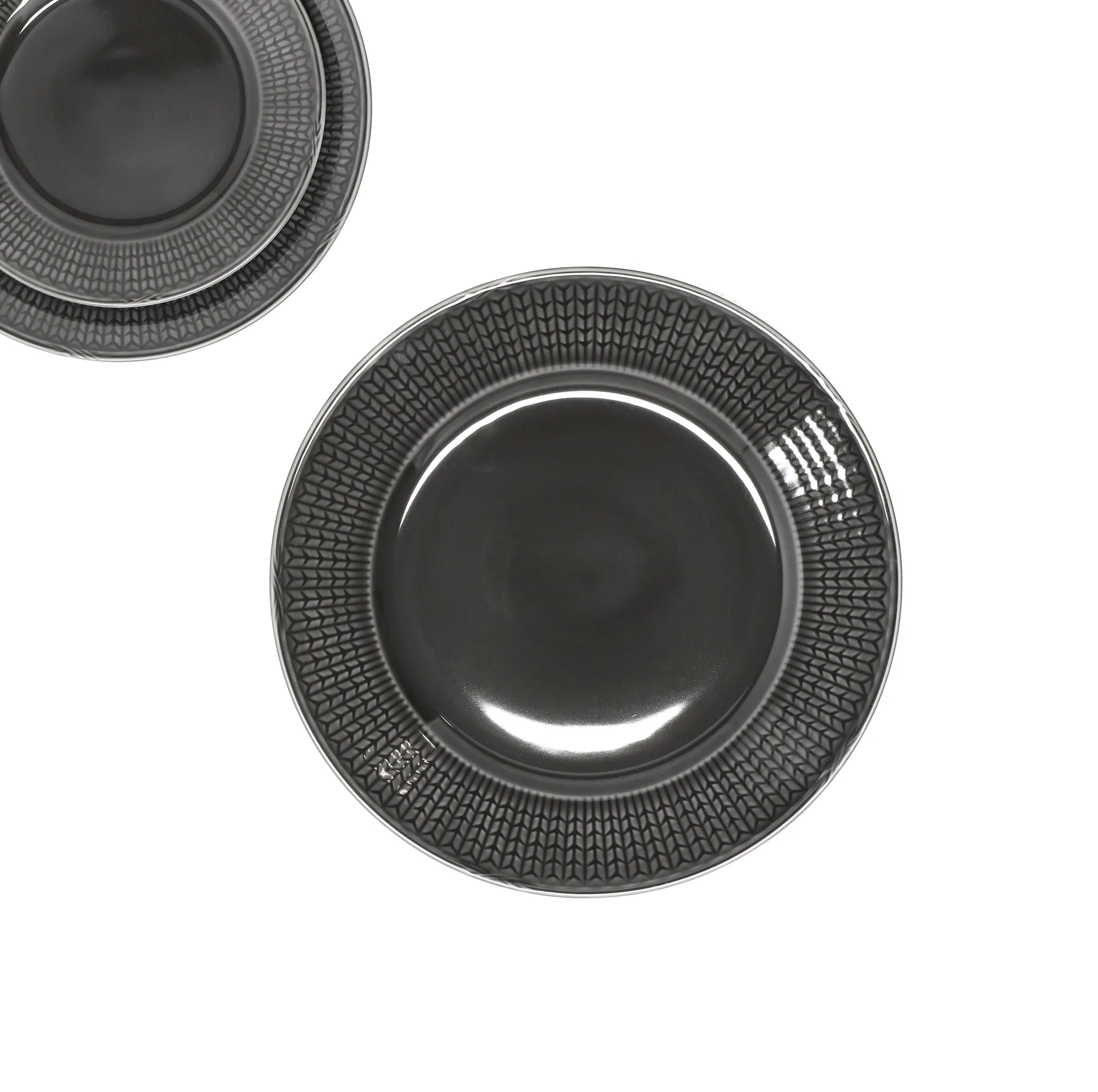 스웨디시 그레이스 접시 Ø27 cm, stone (dark grey) Rörstrand | 로스트란드