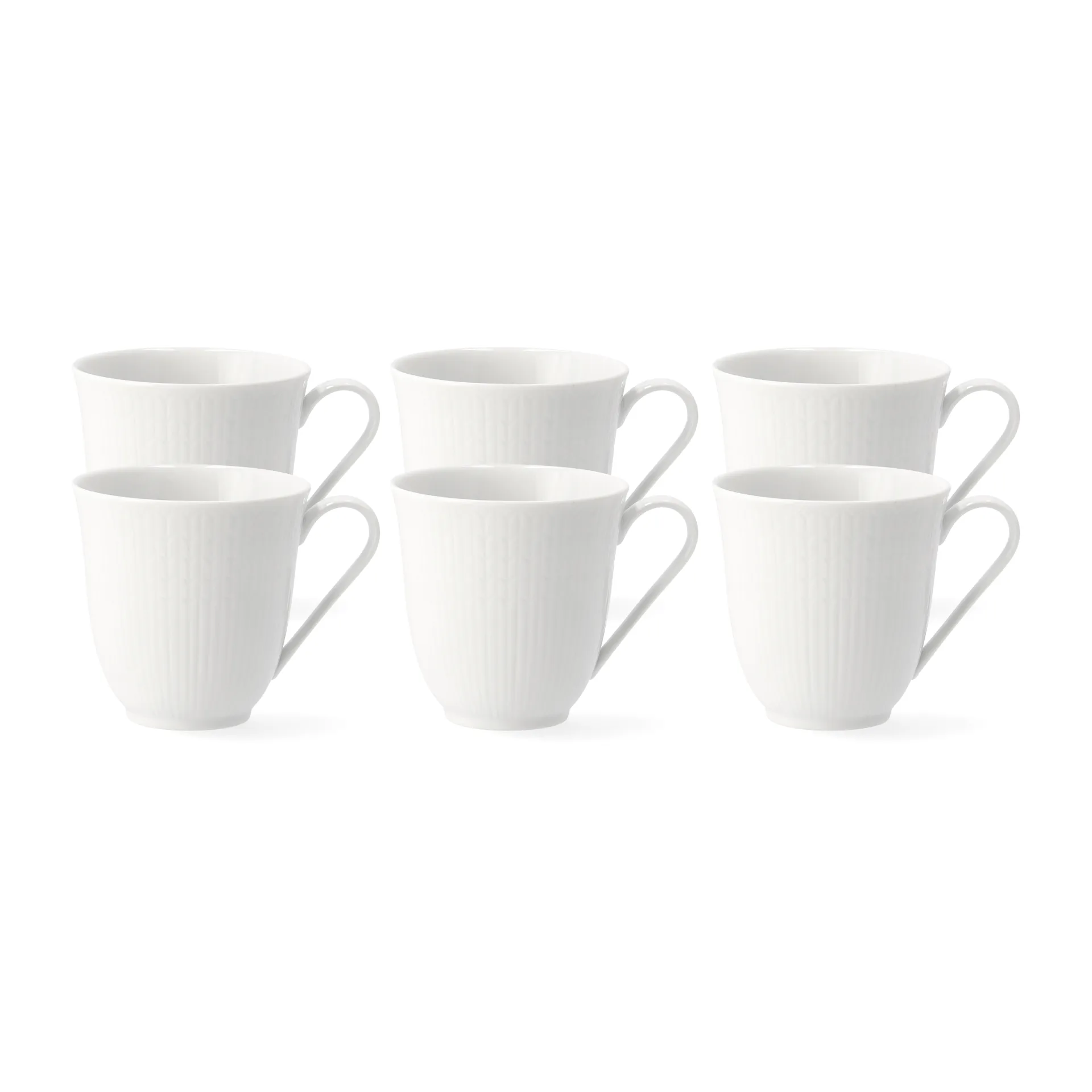 스웨디시 그레이스 머그 30 cl, 6팩 snow (white),  Rörstrand