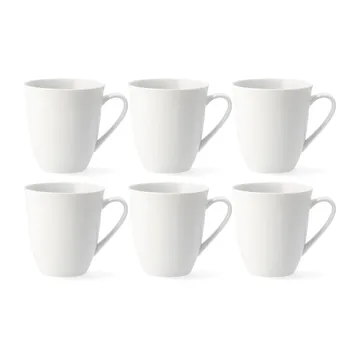 스웨디시 그레이스 머그 50 cl, 6팩 snow (white) - Rörstrand