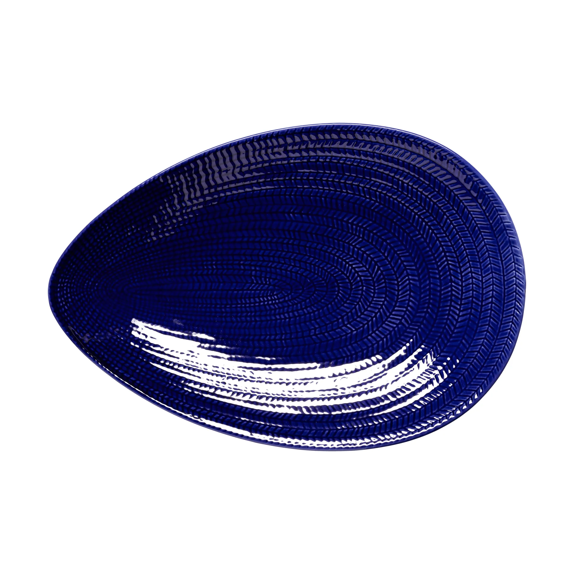 Blå eld serveringsfat, Blue, 20x29 cm Rörstrand | 로스트란드