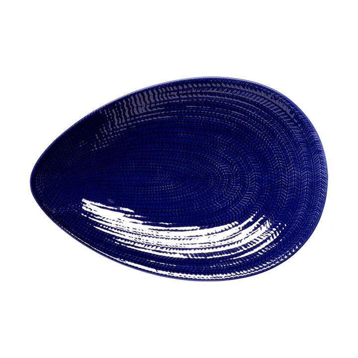 Blå eld serveringsfat - Blue, 20x29 cm - Rörstrand | 로스트란드