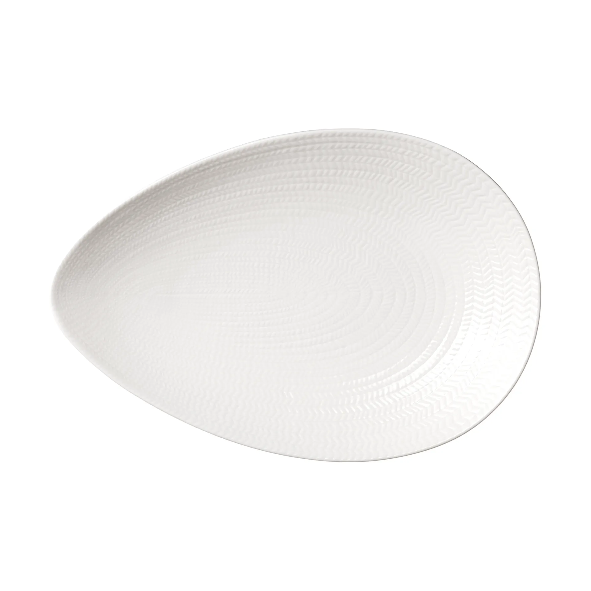 Blå eld serveringsfat, White, 24x35 cm Rörstrand | 로스트란드