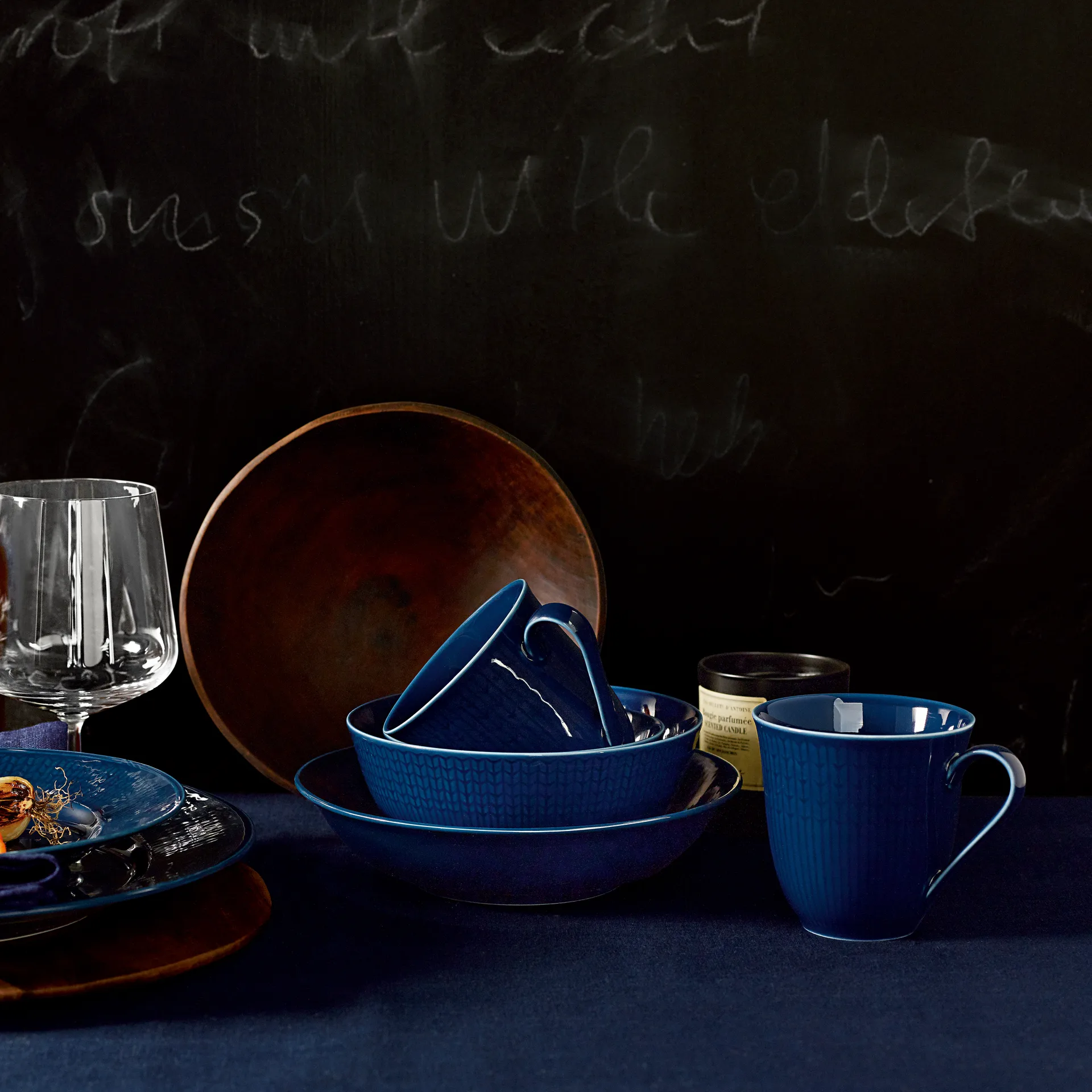 스웨디시 그레이스 머그, midnight (blue) Rörstrand | 로스트란드