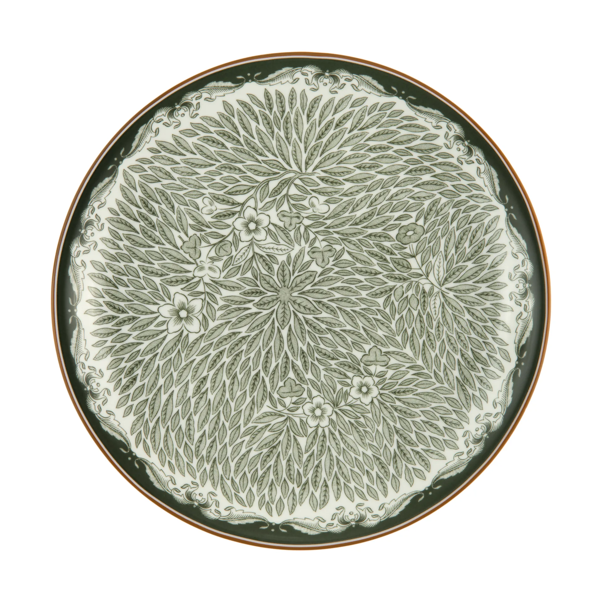 Ostindia Floris 접시 Ø20 cm, Green Rörstrand | 로스트란드