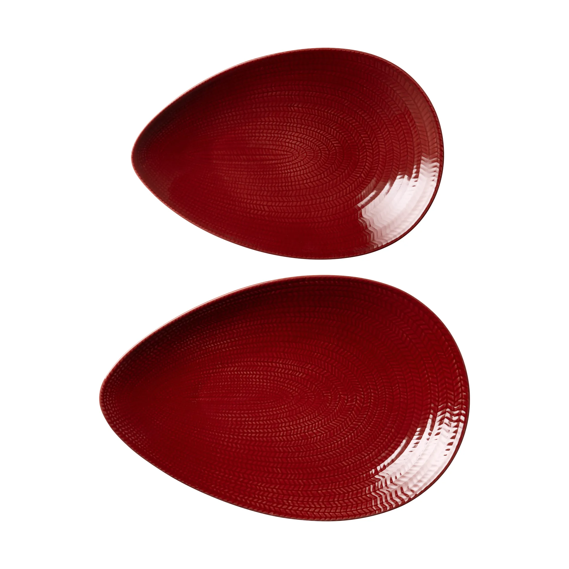 블루 파이어 서빙 플래터, Red, 20x29 cm Rörstrand | 로스트란드