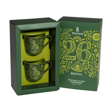 Rörstrand Blossa 컵 - Green, 14 cl, 2-pack - Rörstrand | 로스트란드