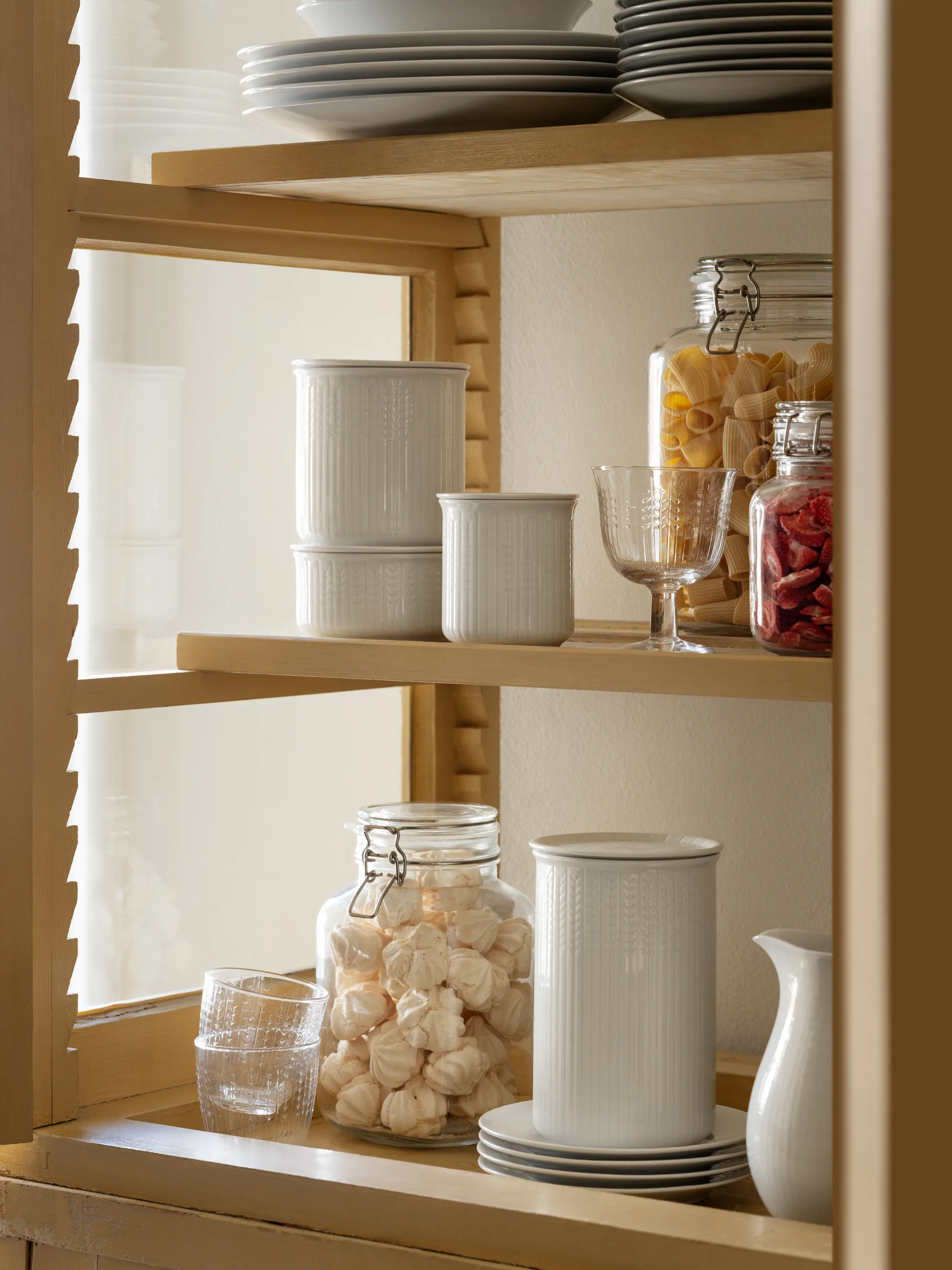 스웨디시 그레이스 스토리지 병 로우 S 0.3 L, Snow Rörstrand | 로스트란드