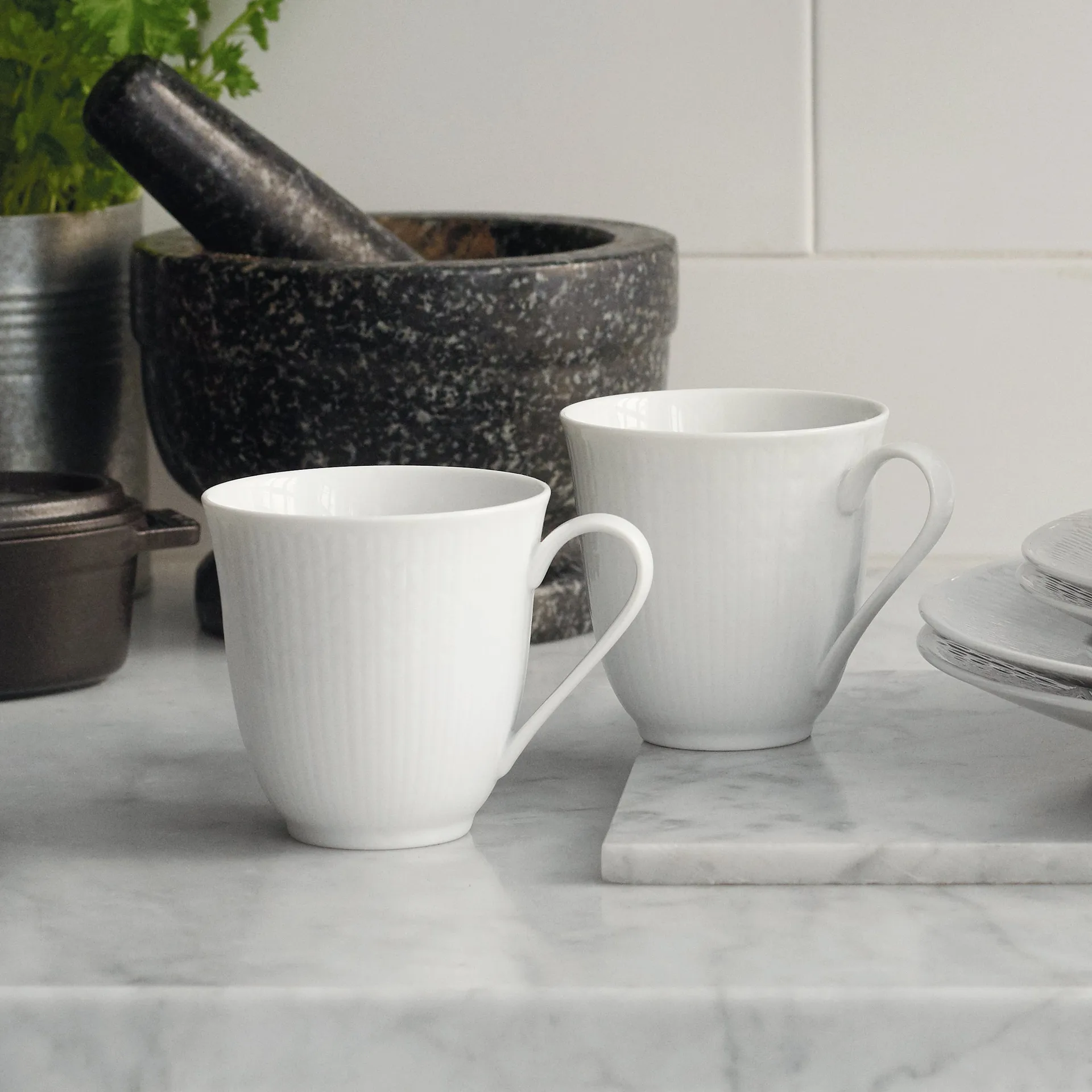 스웨디시 그레이스 머그, snow (white) Rörstrand | 로스트란드