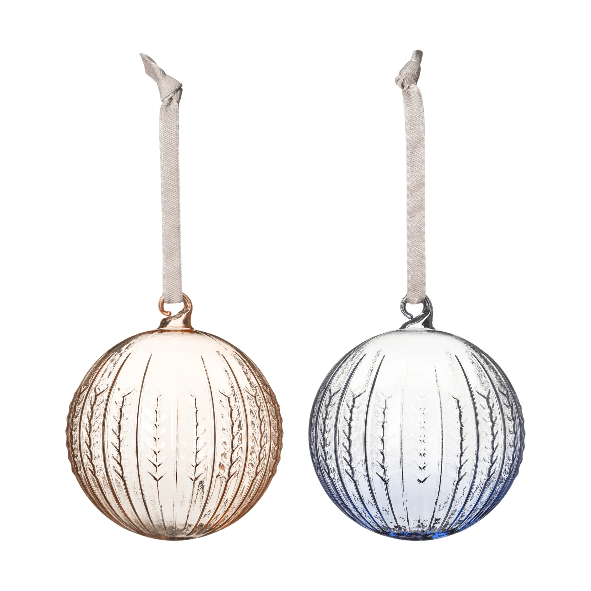 Swedish Grace 크리스마스 오너먼트, Jubilee blue, 2-pack Rörstrand | 로스트란드