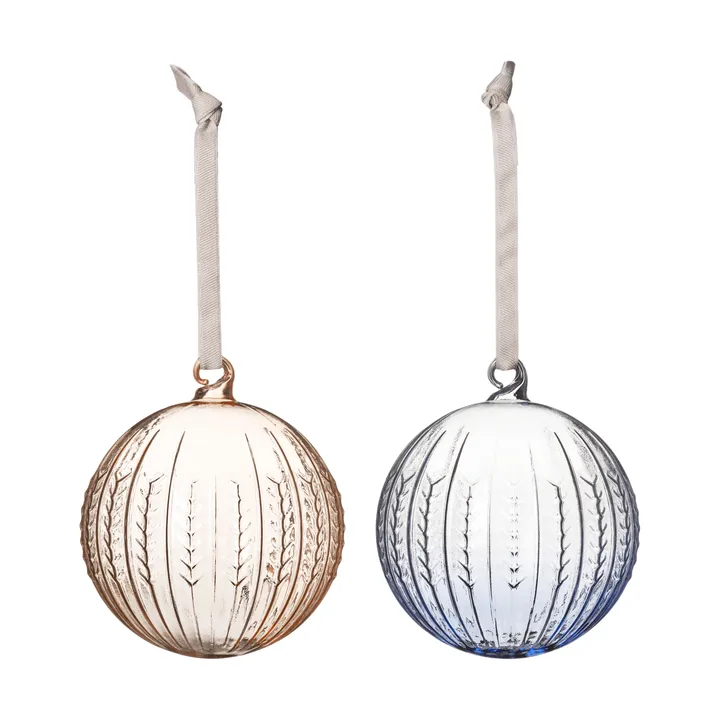 Swedish Grace julkula - Jubilee blue, 2-pack - Rörstrand | 로스트란드