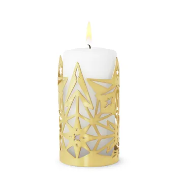 카렌 블릭센 캔들홀더 13.5 cm - Gilded - Rosendahl | 로젠달 코펜하겐