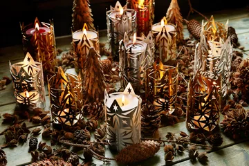 카렌 블릭센 캔들홀더 13.5 cm - Gilded - Rosendahl | 로젠달 코펜하겐