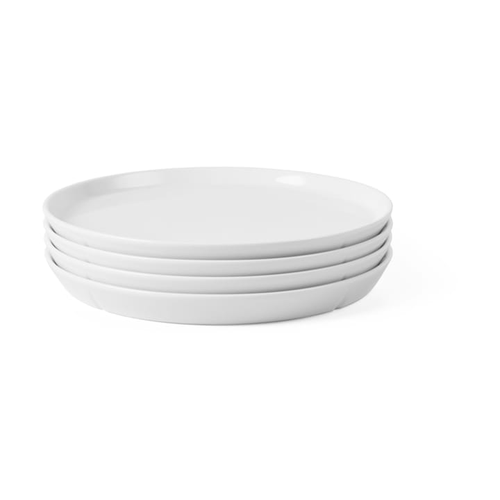 크랑크뤼 에센셜 런치 접시 Ø20.5 4개 세트 - White - Rosendahl | 로젠달 코펜하겐