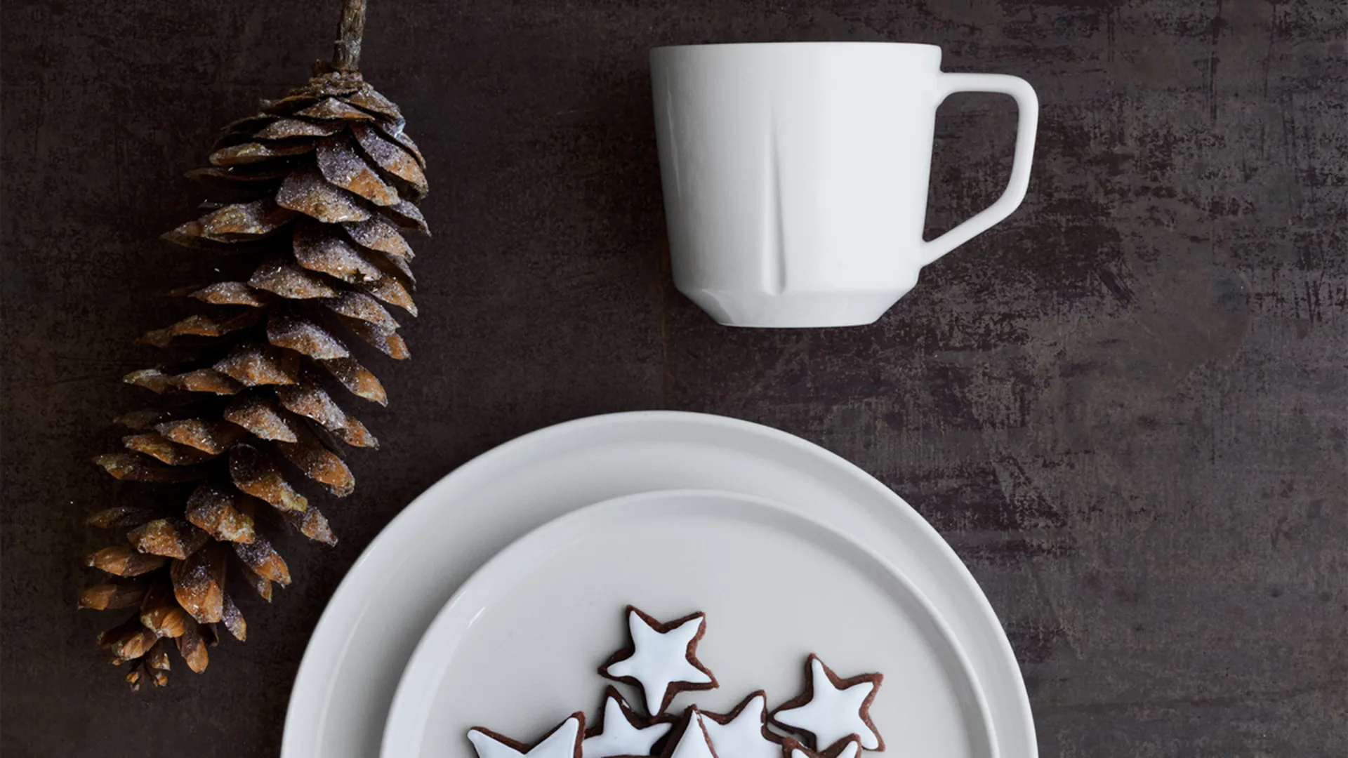 그랑크뤼 에센셜 런치 접시 Ø20.5 4개 세트, White Rosendahl | 로젠달 코펜하겐