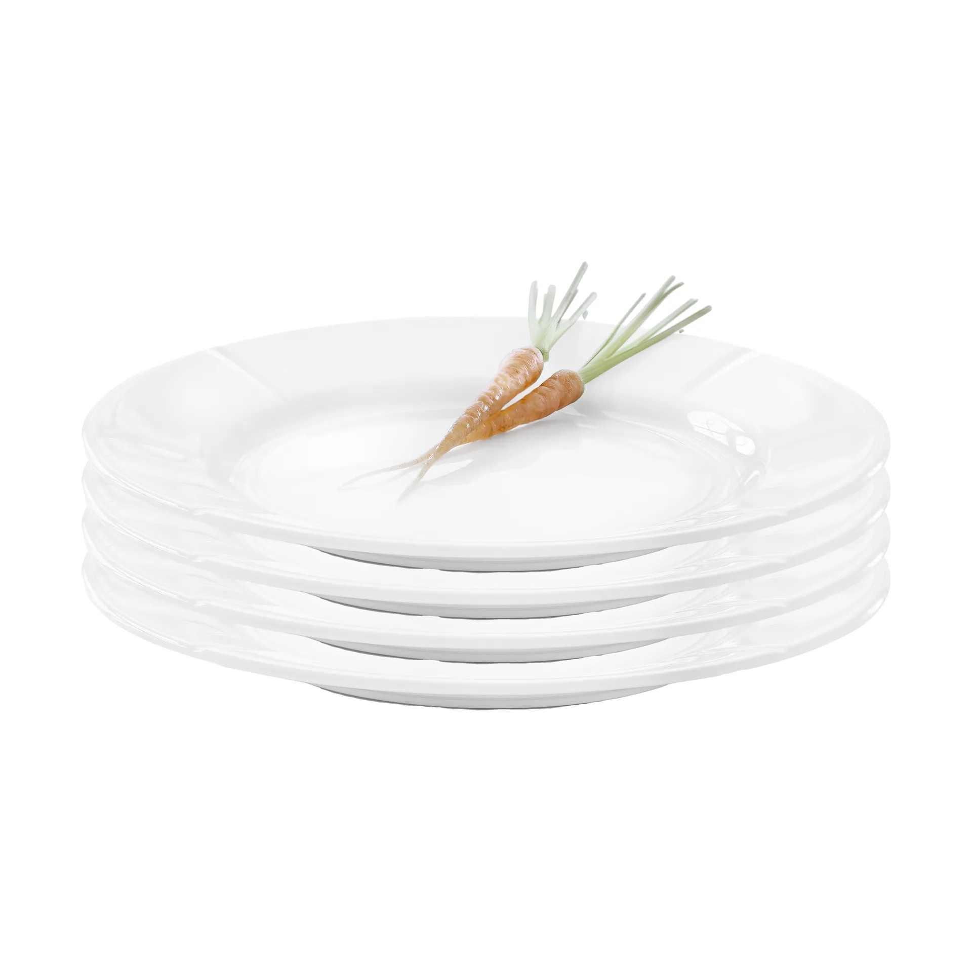 그랑크뤼 접시 Ø23 cm 4개 세트, White Rosendahl | 로젠달 코펜하겐