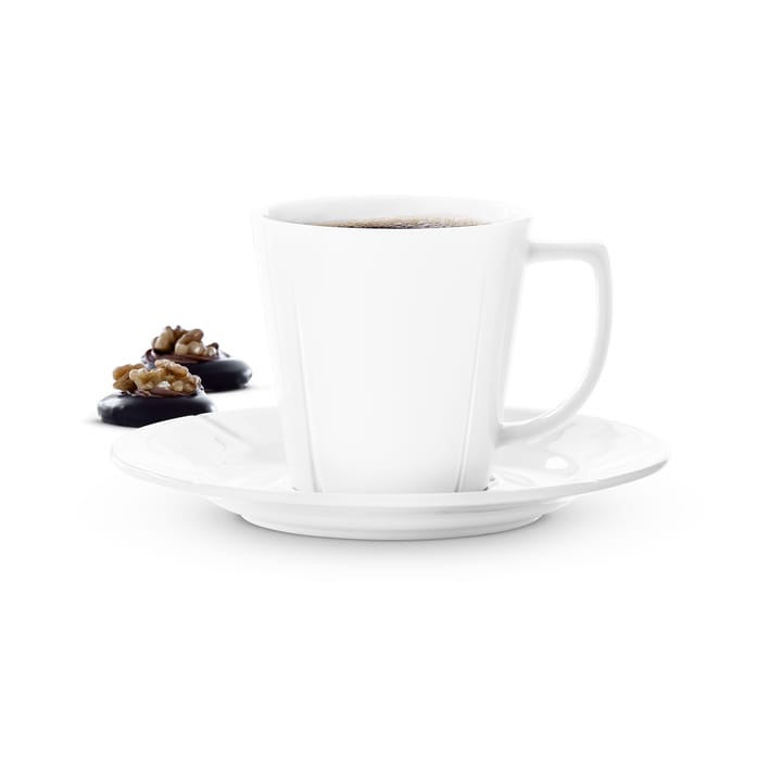 그랑크뤼 커피컵 & 소서 26 cl 4개 세트 - White - Rosendahl | 로젠달 코펜하겐