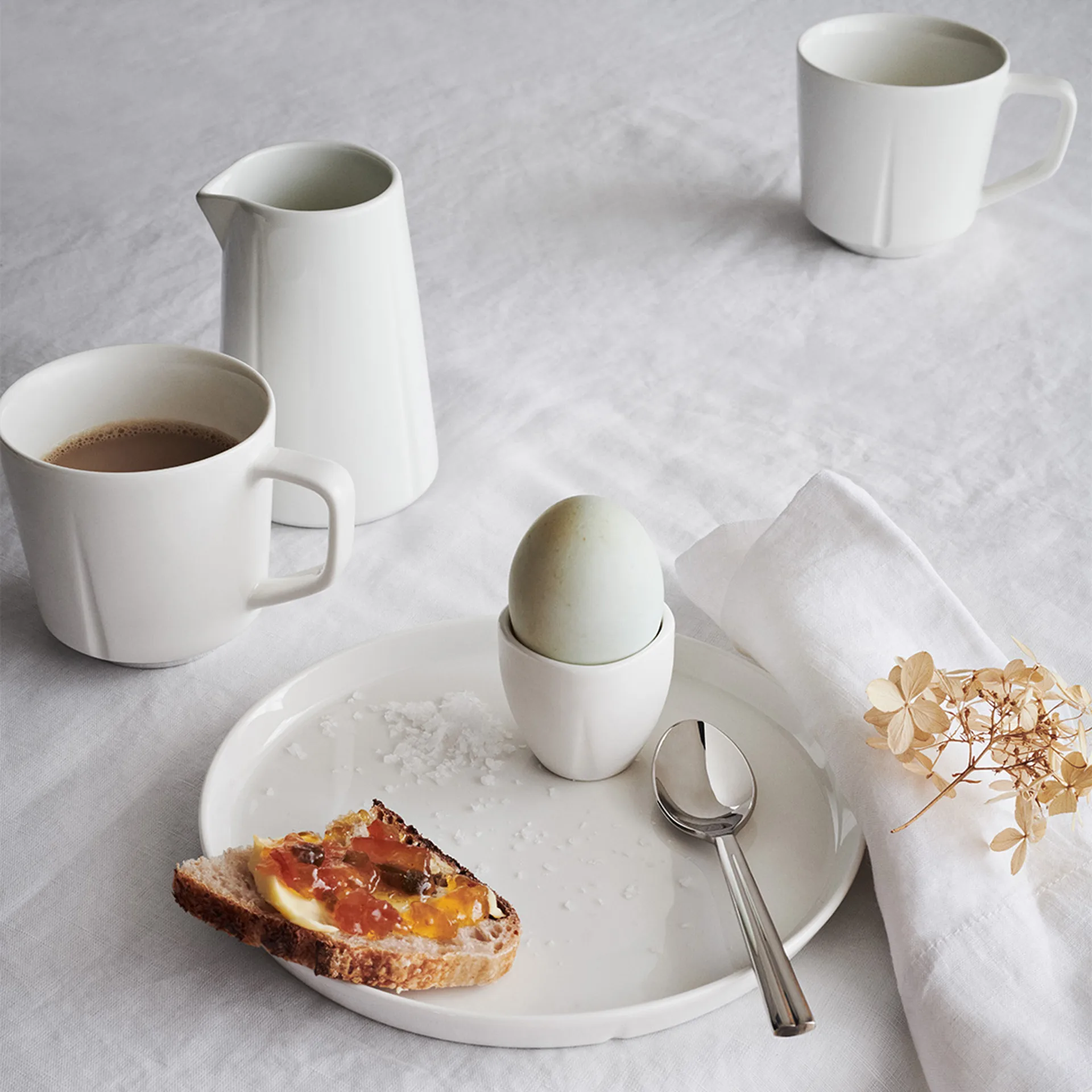 그랑크뤼 에센셜 머그 30 cl 4개 세트, White Rosendahl | 로젠달 코펜하겐