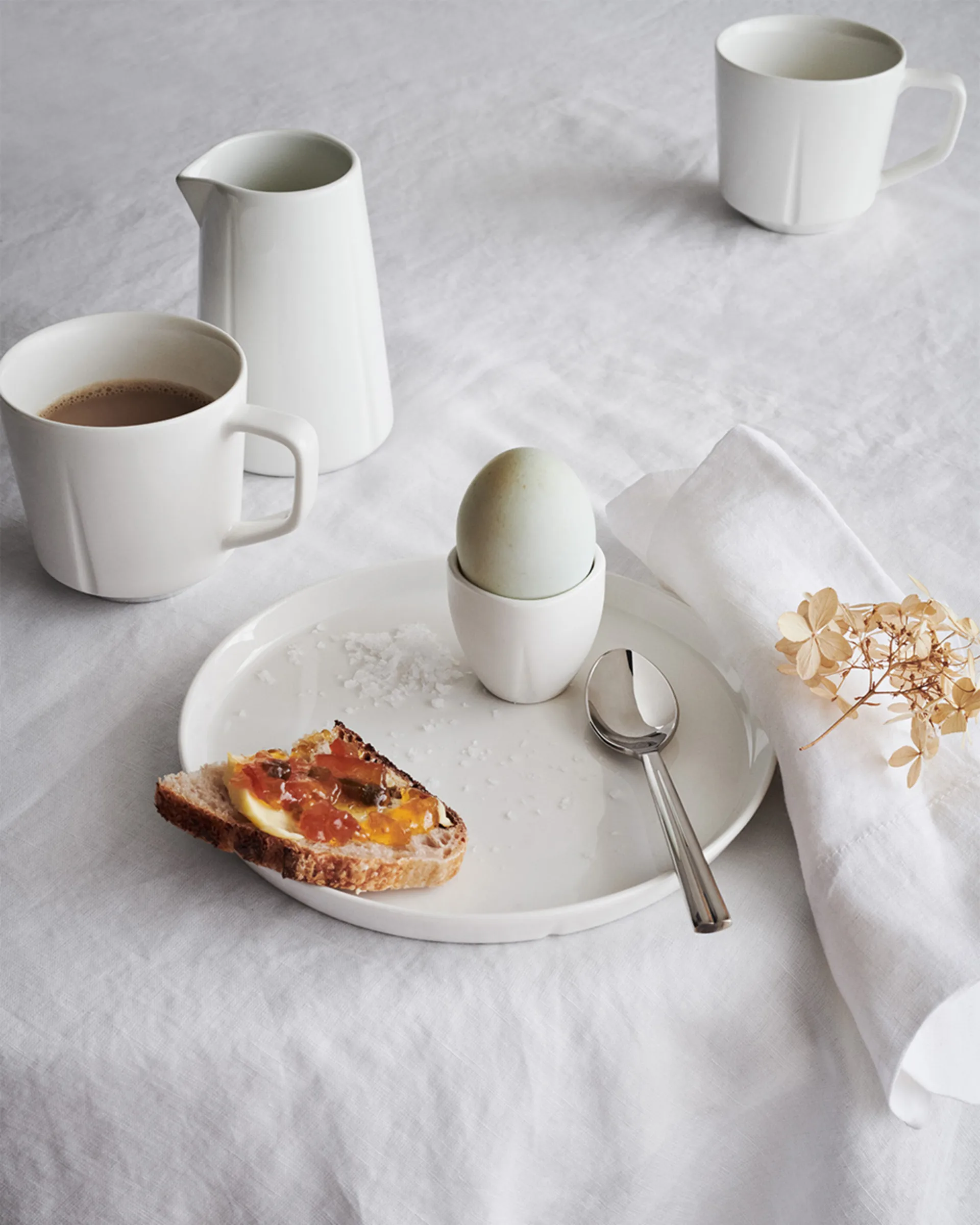 그랑크뤼 에센셜 머그 30 cl 4개 세트, White Rosendahl | 로젠달 코펜하겐