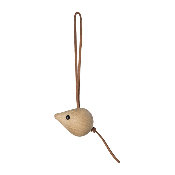숲 속 이야기 매달린 쥐 크리스마스 장식 4 cm - Oak - Rosendahl | 로젠달 코펜하겐