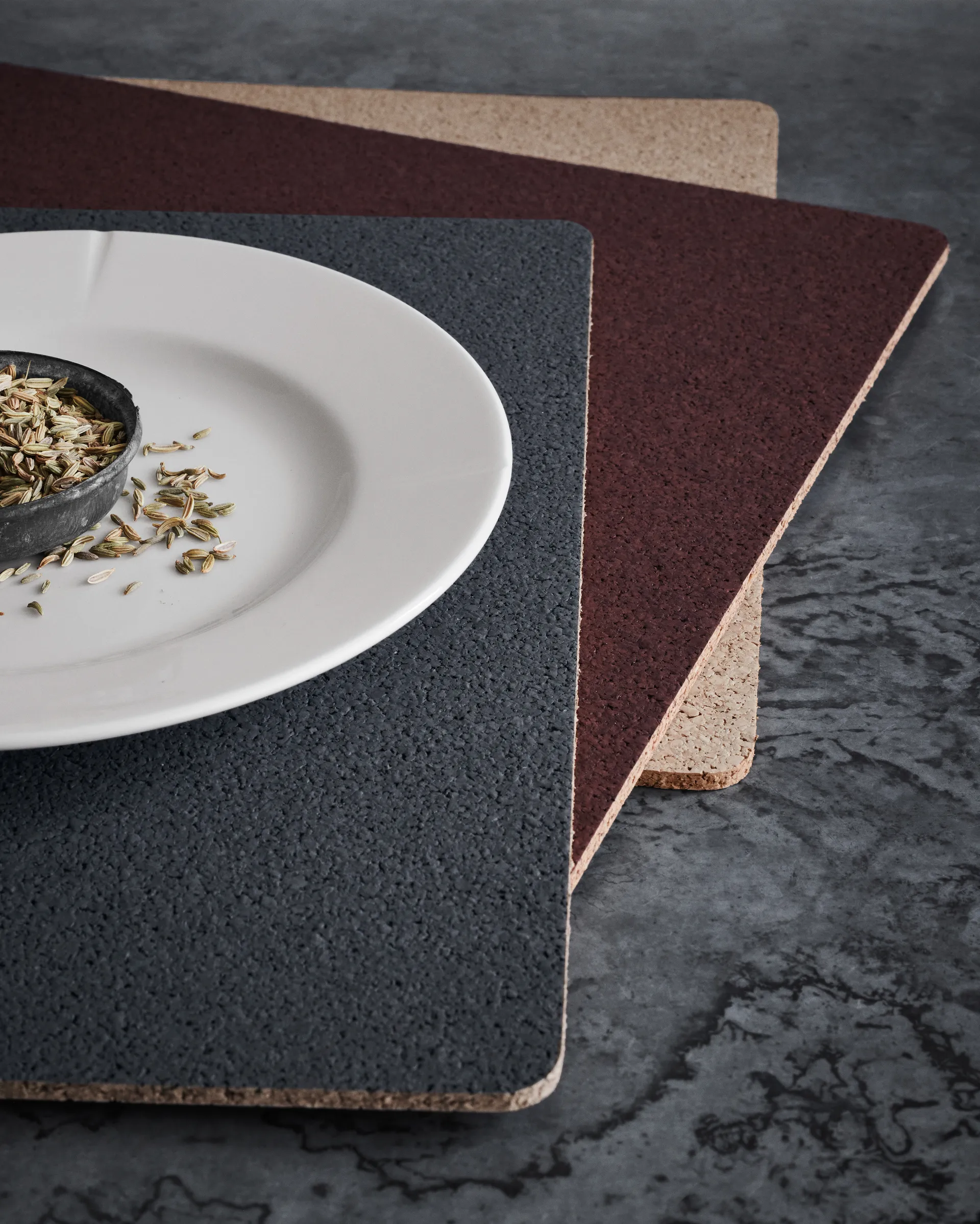 코르키 테이블매트 43x30 cm, Bordeaux Rosendahl | 로젠달 코펜하겐