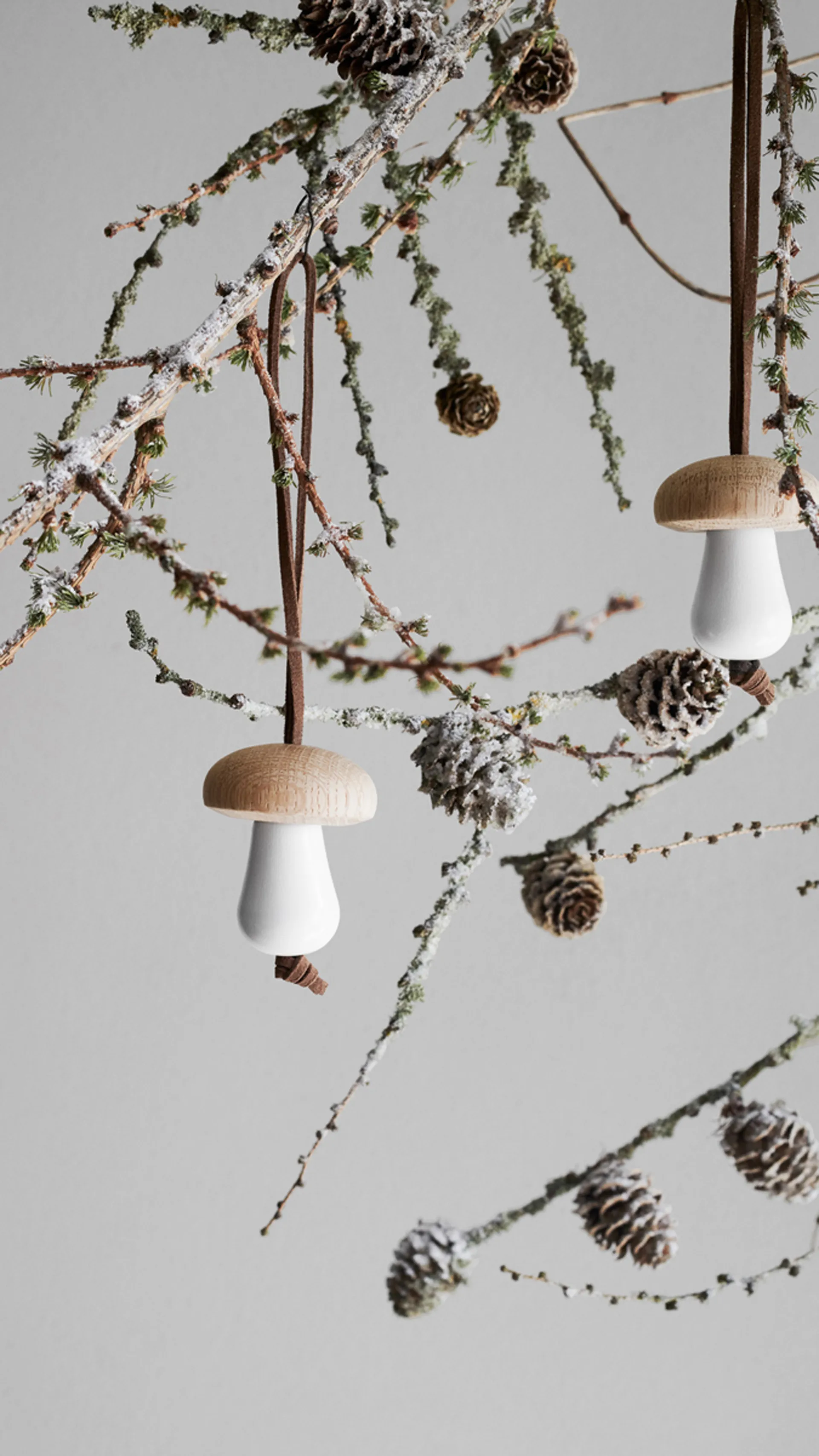 포레스트 테일스 머쉬룸 Ø4.5 cm, White Rosendahl | 로젠달 코펜하겐