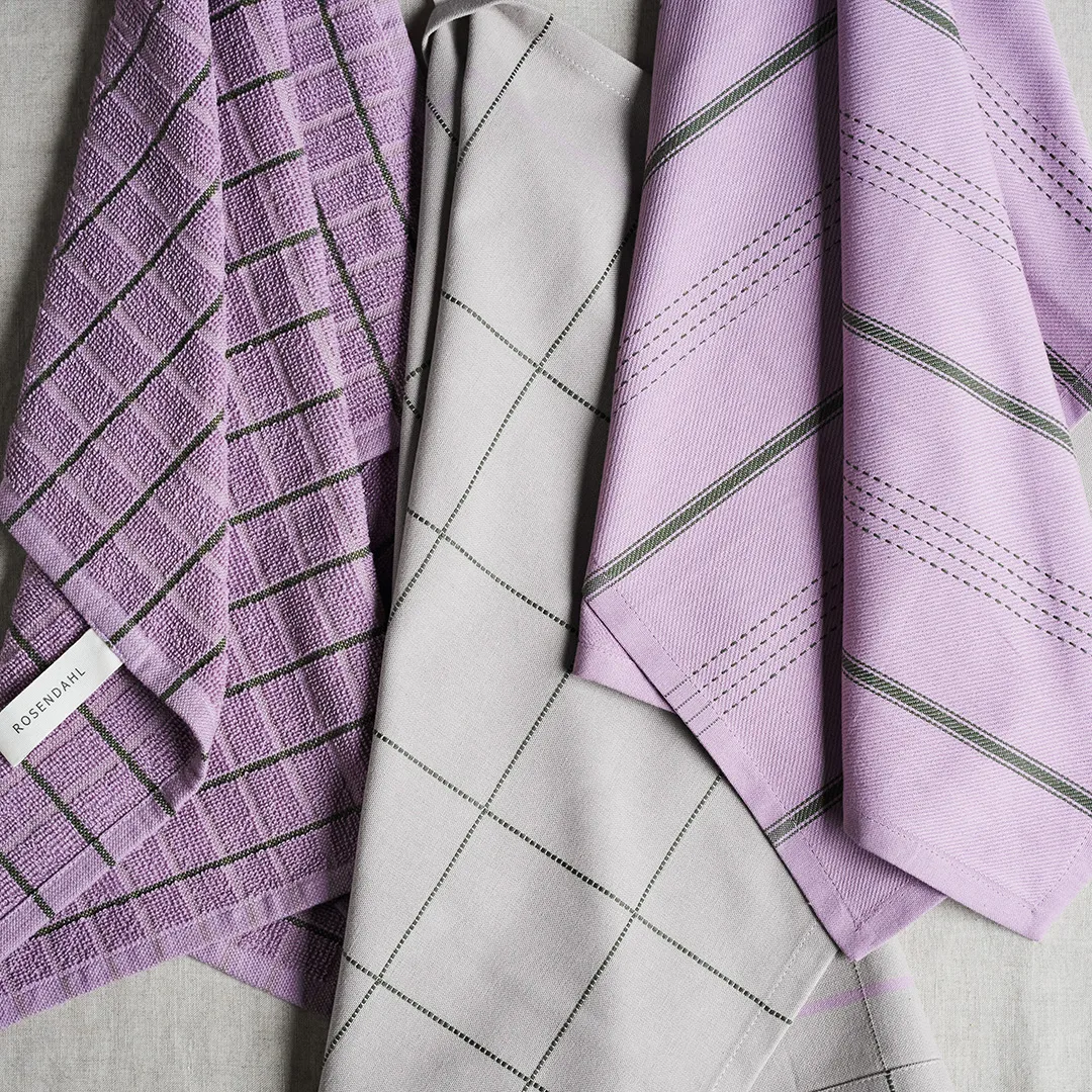 테리 키친 타월 50x70 cm, Lavender Rosendahl | 로젠달 코펜하겐