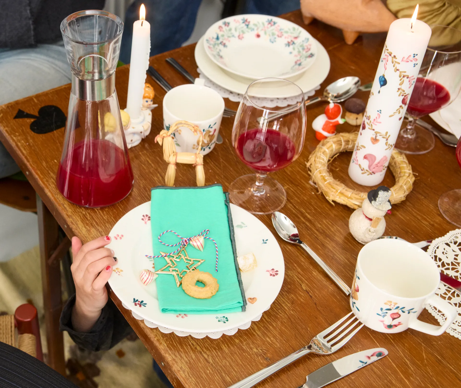 카렌 블릭센 스타 오너먼트 8 cm, Gilded Rosendahl | 로젠달 코펜하겐