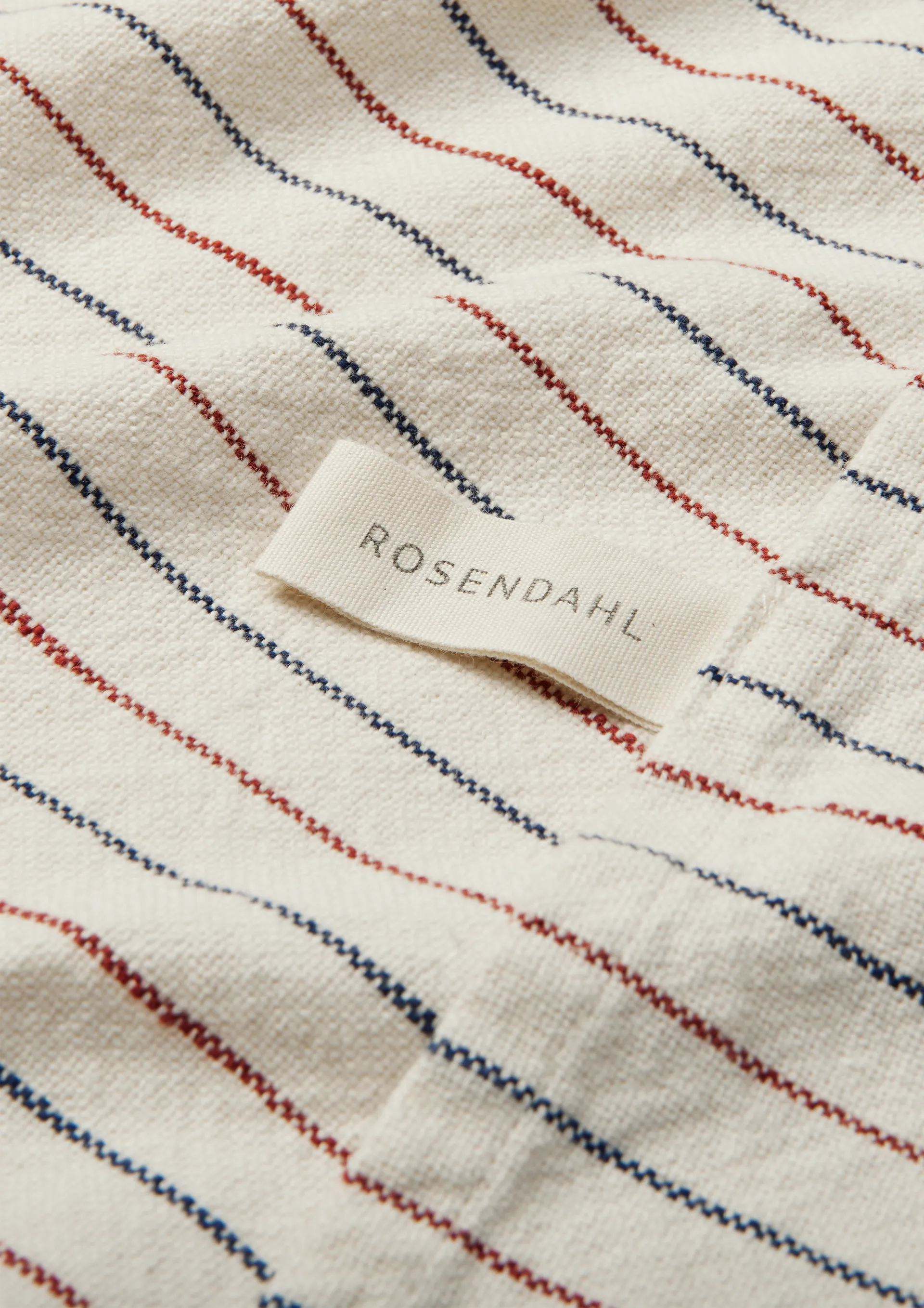 Garn 주방 타월 50x70 cm, Blue-terracotta Rosendahl | 로젠달 코펜하겐