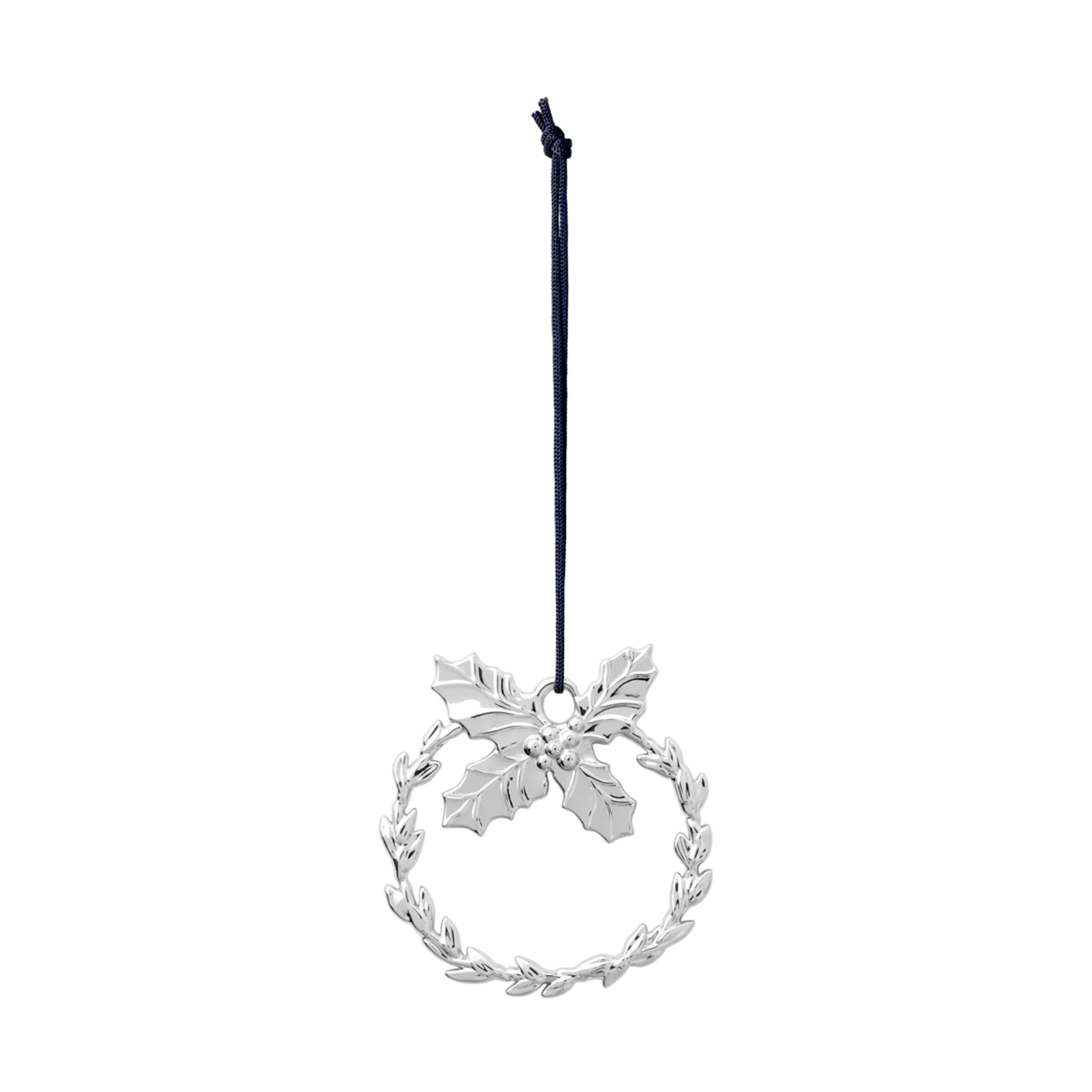 Karen Blixen Holly 행잉 크리스마스 데코레이션, Silver plated Rosendahl | 로젠달 코펜하겐