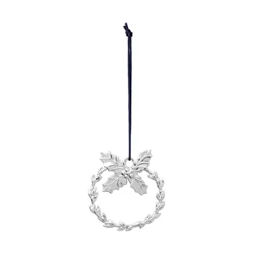 Karen Blixen Holly 행잉 크리스마스 데코레이션 - Silver plated - Rosendahl | 로젠달 코펜하겐