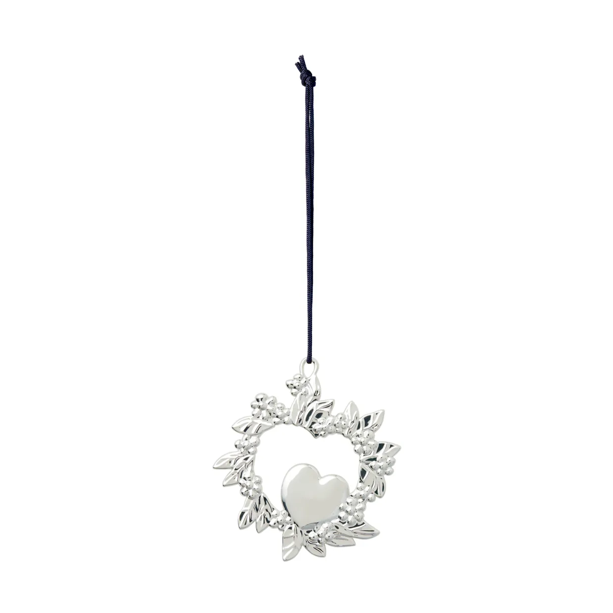 Wild Heart 크리스마스 장식 8 cm, Silver-plated Rosendahl | 로젠달 코펜하겐