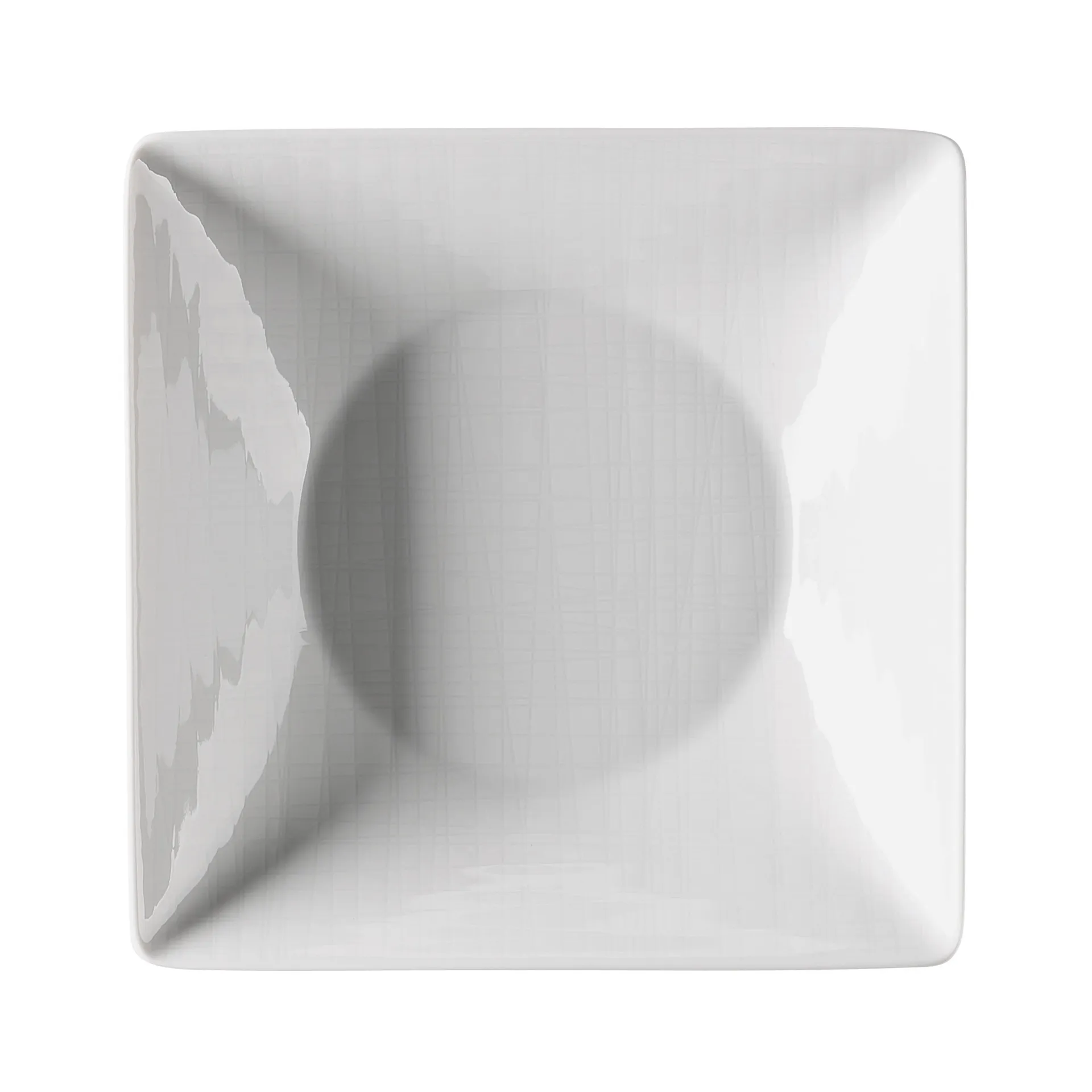 메쉬 스퀘어 딥플레이트 20 cm, white Rosenthal | 로젠탈