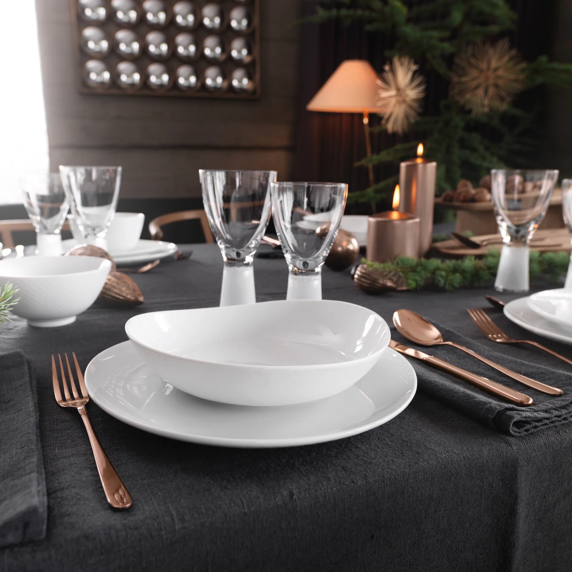 준토 딥플레이트 22 cm, White Rosenthal | 로젠탈