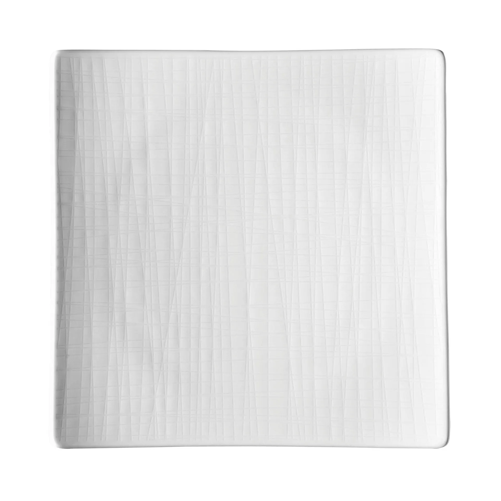 메쉬 스퀘어 접시 22 cm, white Rosenthal | 로젠탈