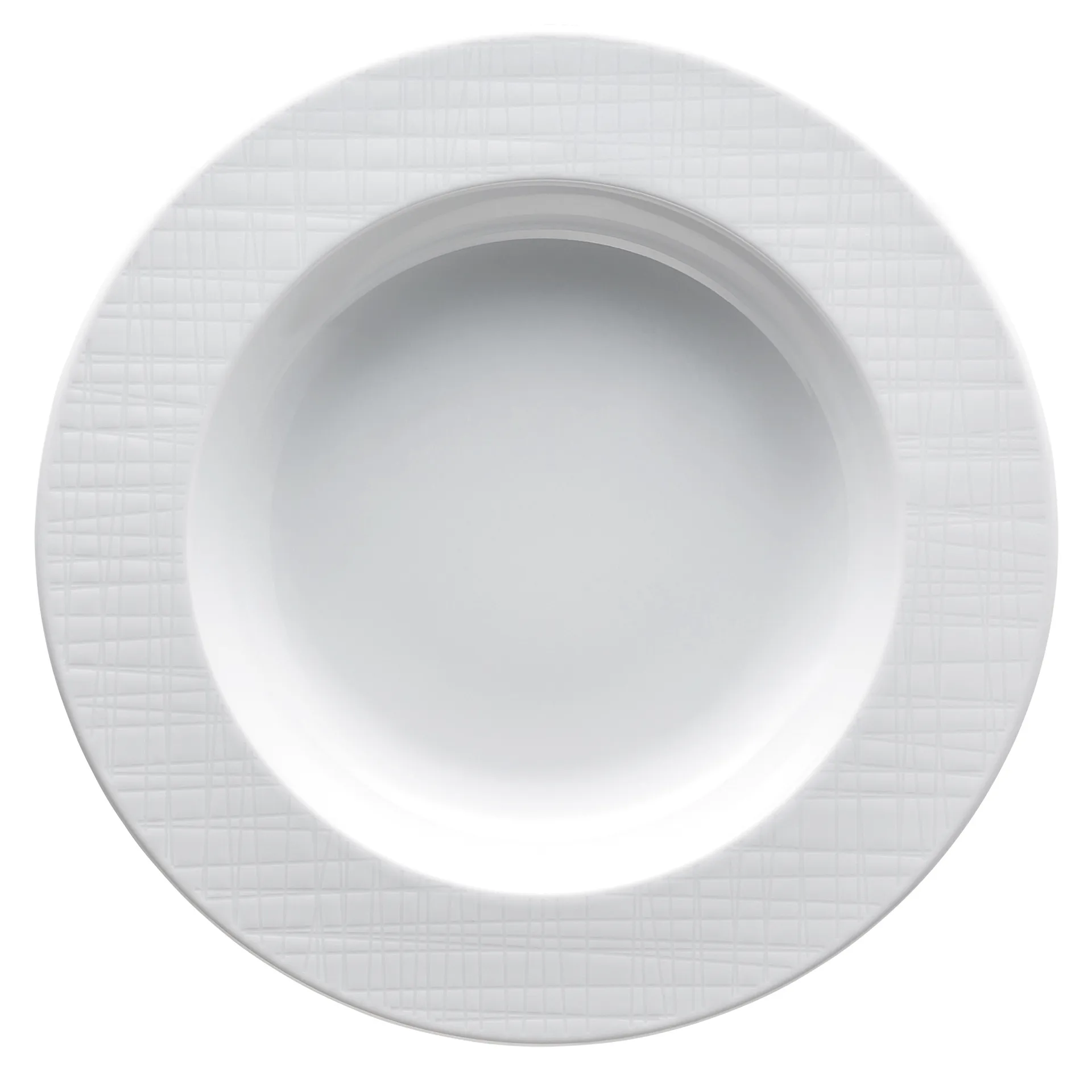 메쉬 림 딥플레이트 23 cm, White Rosenthal | 로젠탈