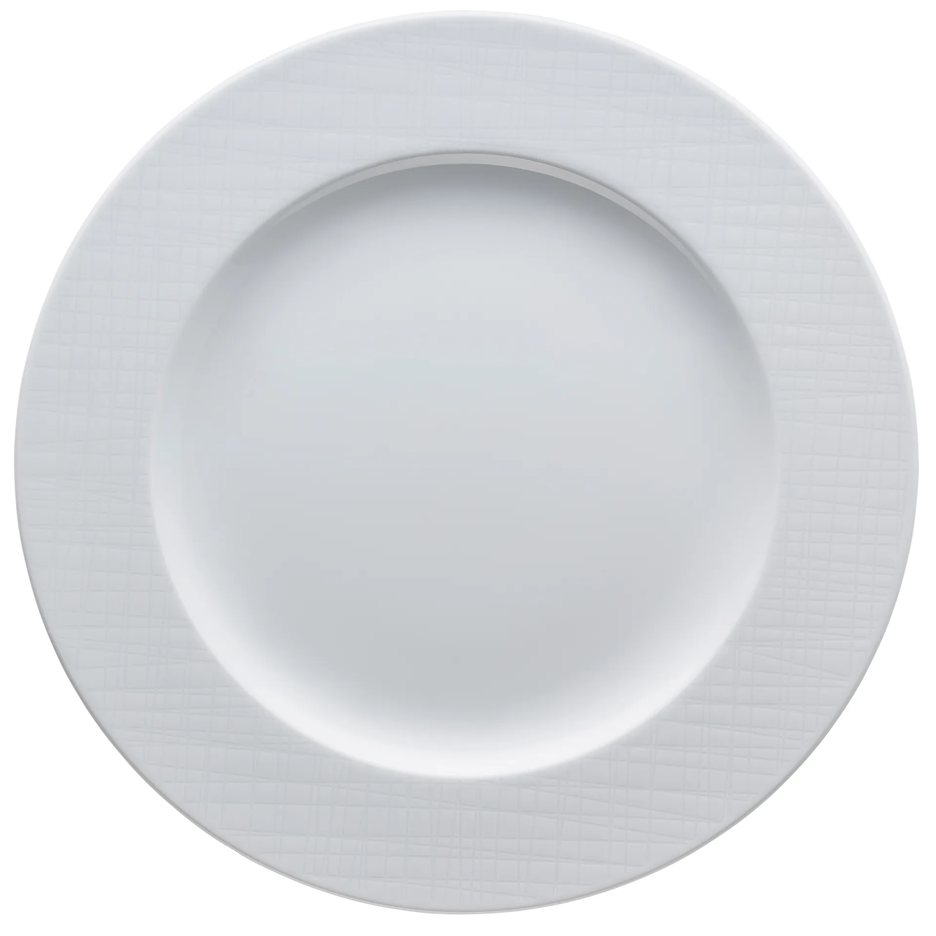 메쉬 림 접시 28 cm, White Rosenthal | 로젠탈