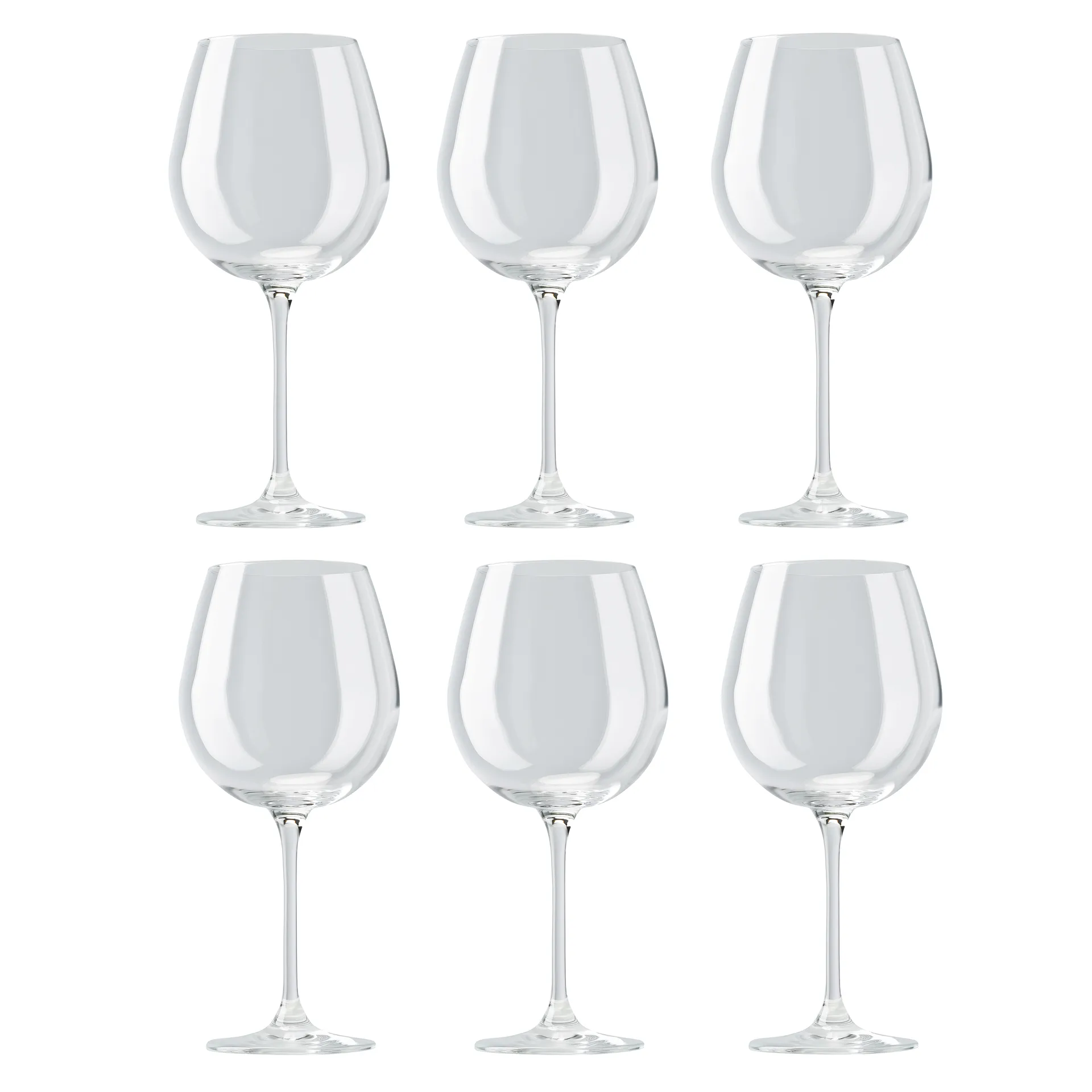 디비노 버건디 레드 와인잔 63 cl 6개 세트, clear Rosenthal | 로젠탈