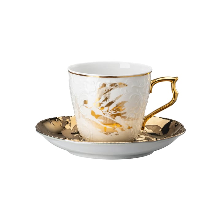 헤리티지 미다스 컵과 컵 받침 - white-gold - Rosenthal | 로젠탈