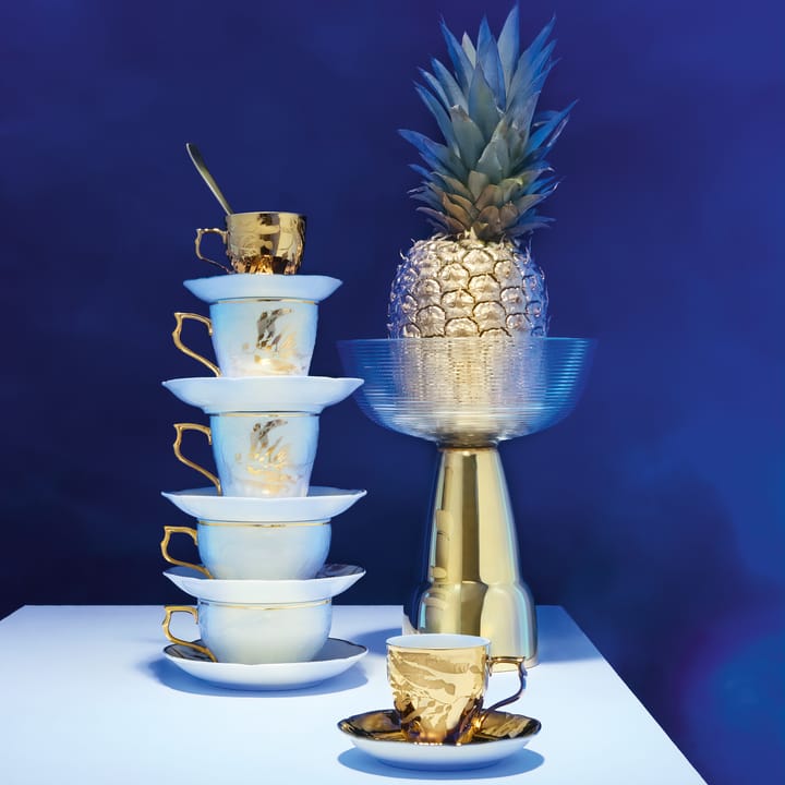 헤리티지 미다스 컵과 컵 받침, white-gold Rosenthal | 로젠탈