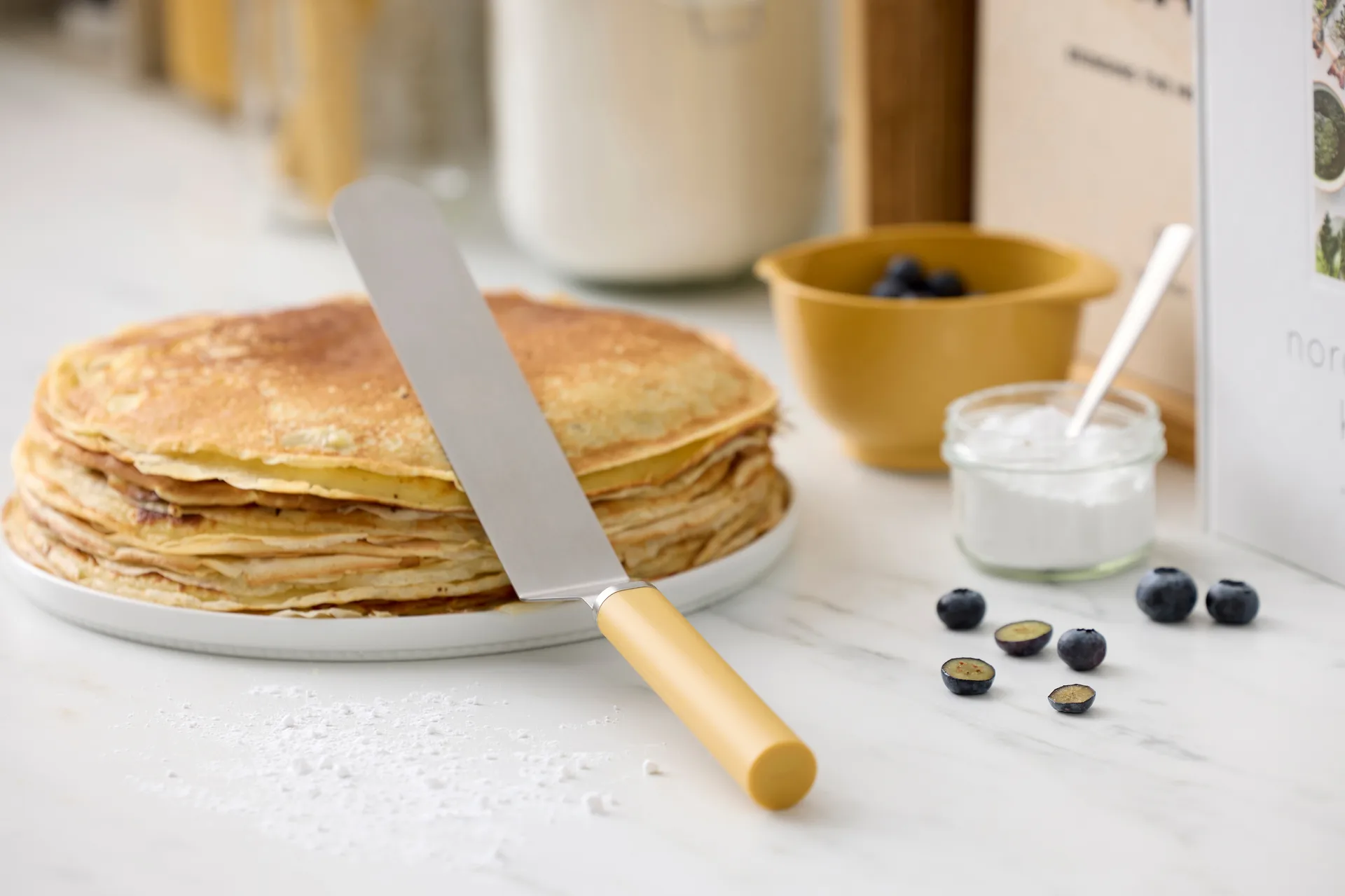 엠마 팔레트 나이프 내로우 스틸 33 cm, Curry Rosti | 로스티