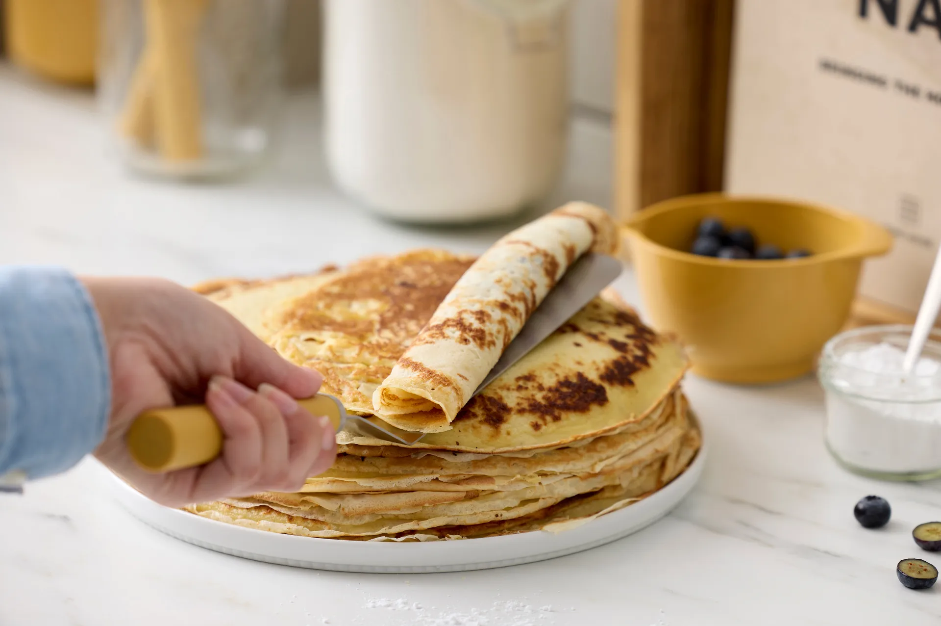 엠마 팔레트 나이프 내로우 스틸 33 cm, Curry Rosti | 로스티