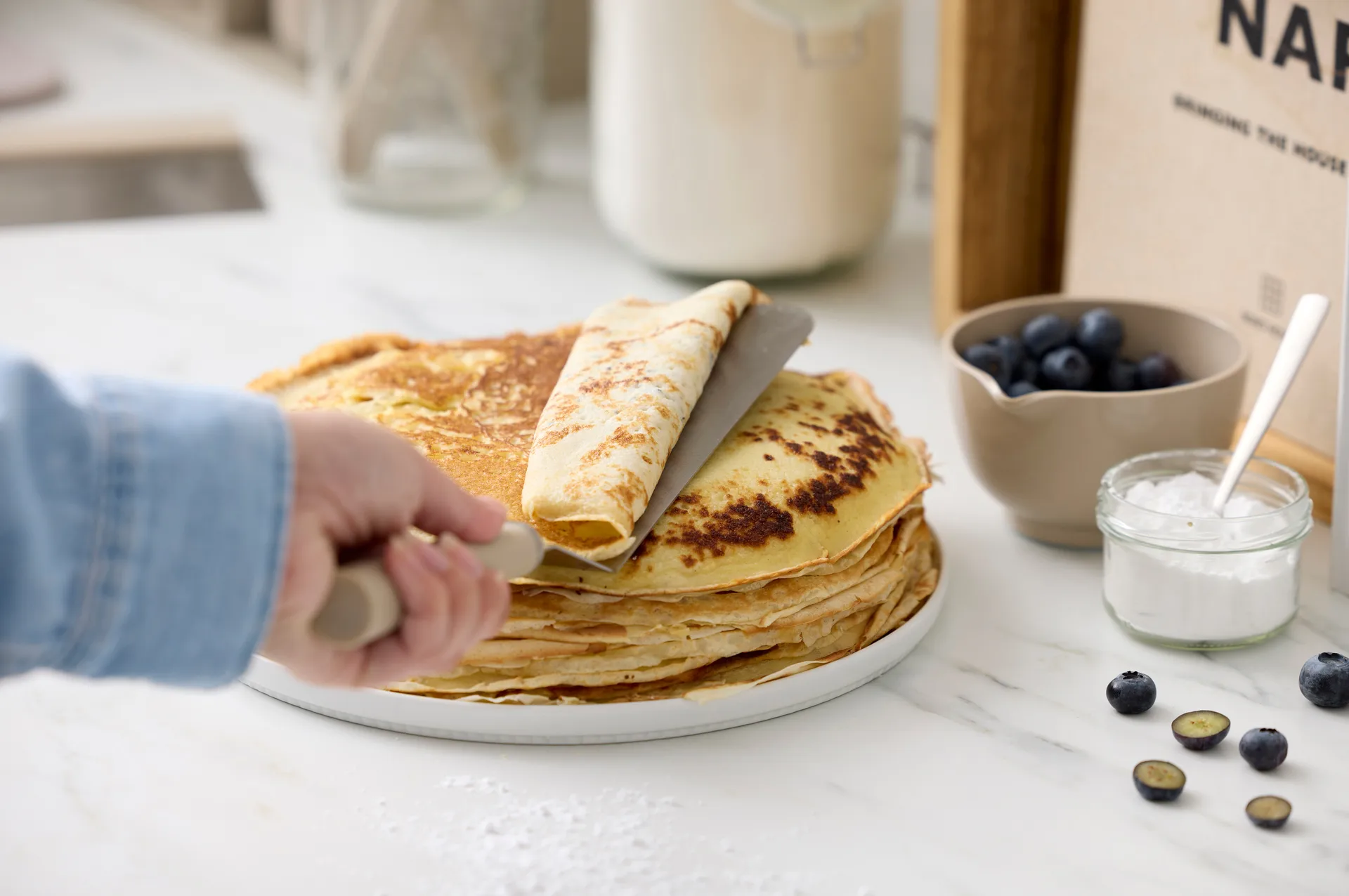 엠마 팔레트 나이프 내로우 스틸 33 cm, Hummus Rosti | 로스티