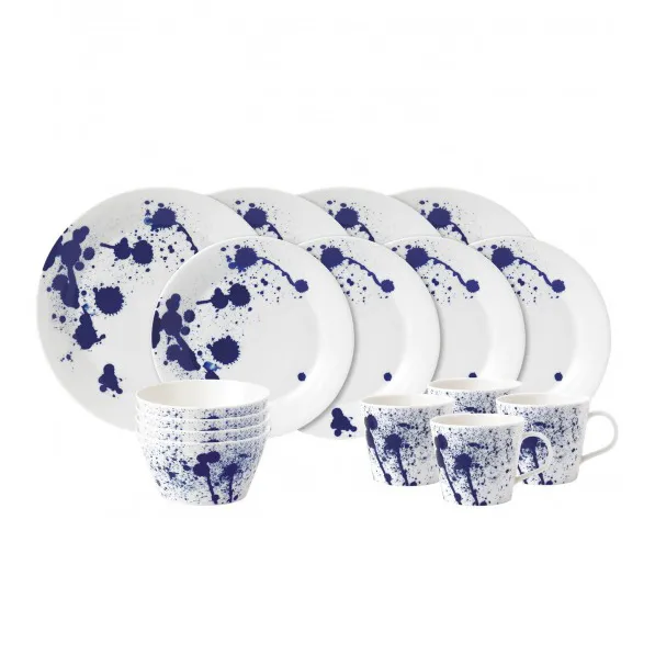퍼시픽 디쉬 세트 16피스, splash Royal Doulton | 로얄덜튼