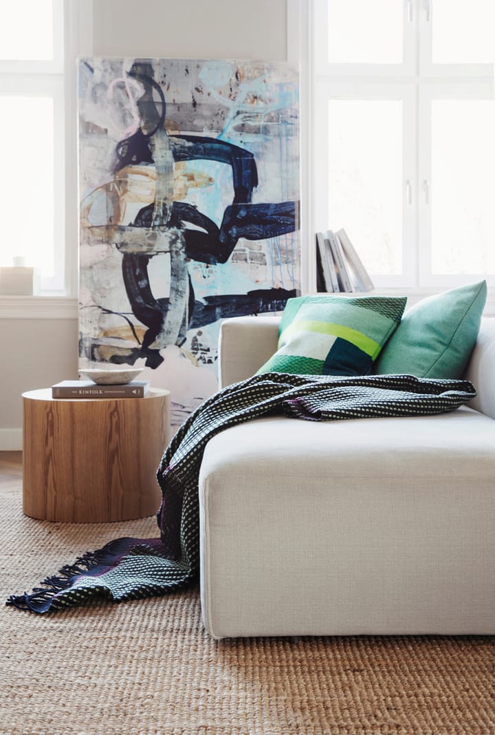 미켈 쿠션 50x50 cm, Green Røros Tweed | 뢰로��스 트위드